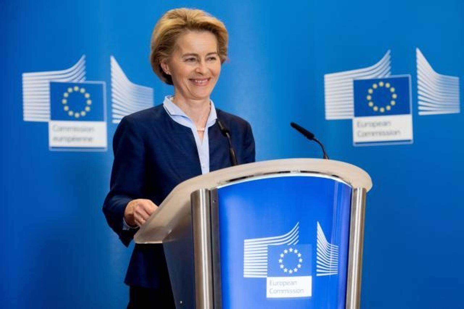 Euroopa Komisjoni president Ursula von der Leyen.
