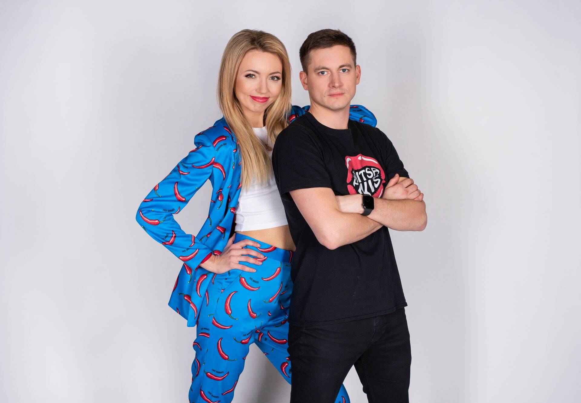 Podcasti "Täitsa pekkis" juhid Katrin Hinrikus-Karu ja Mihkel Vetemaa.