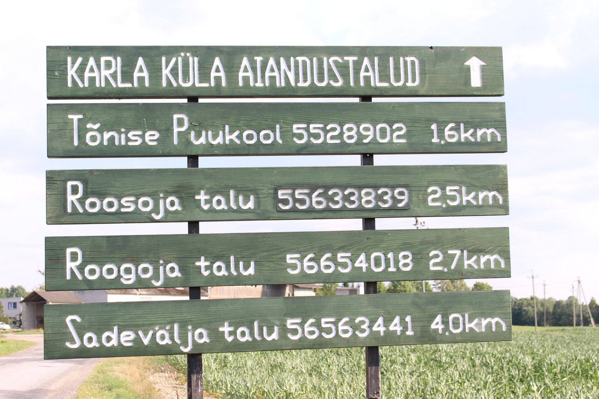 Karla küla aiandustalud ootavad külla
