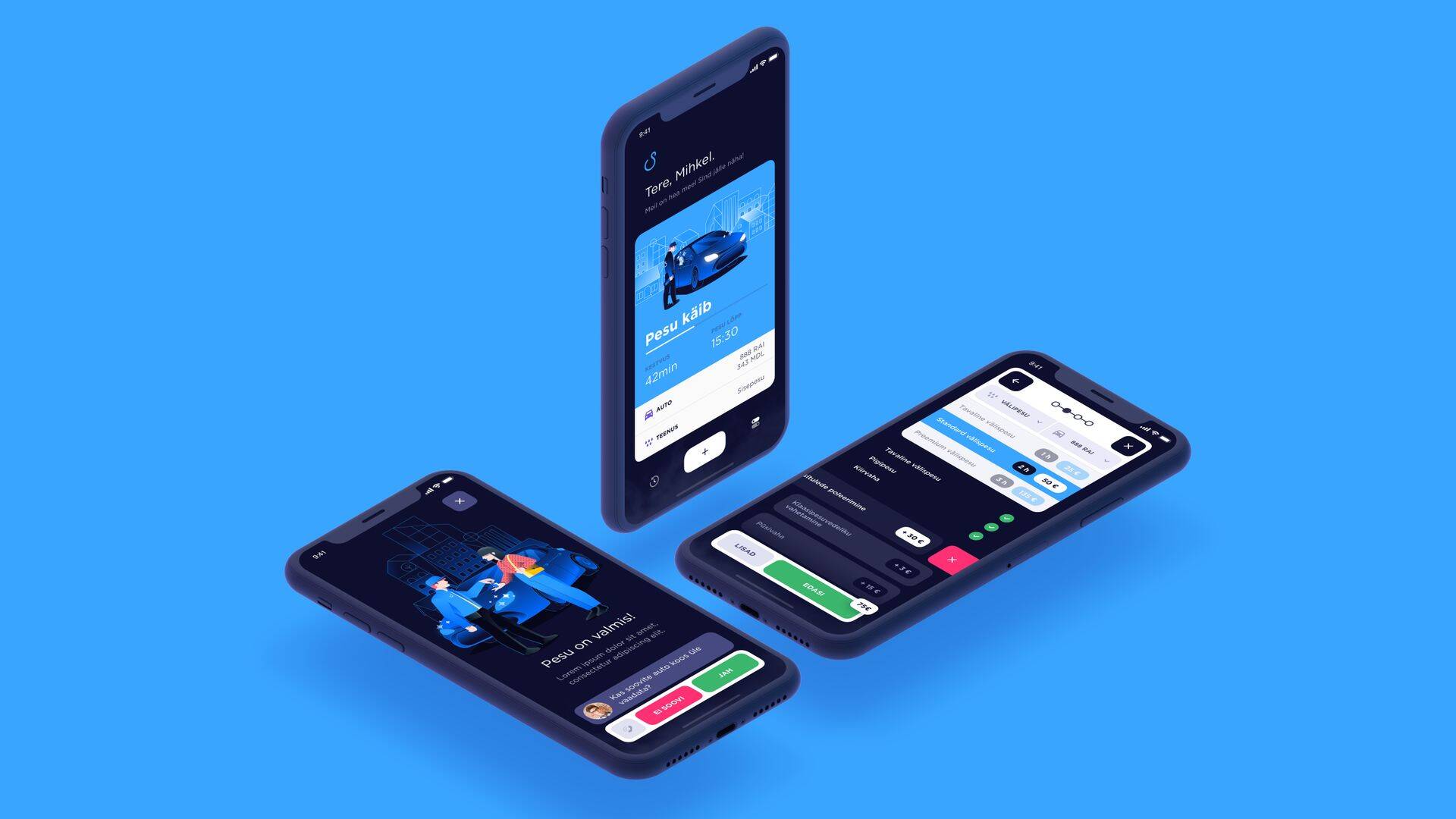 Tänavu tuli UpSteam turule autopesu telefonirakendusega.