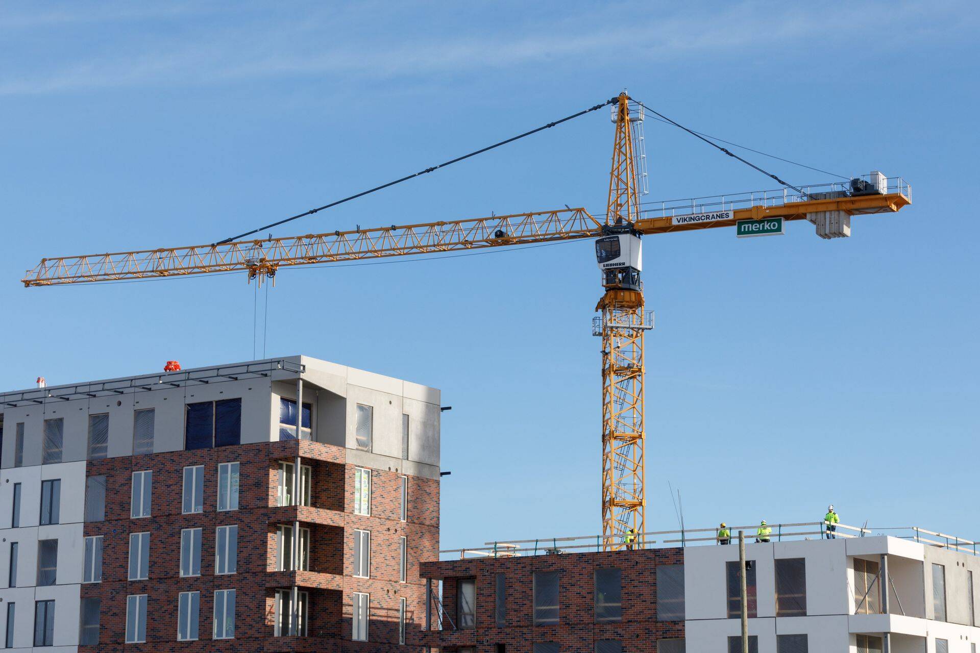 Veerenni kvartali ehitus.