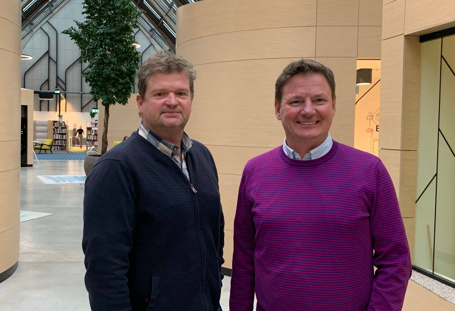 Saates "Ettevõtte juubel" on külas ettevõtte omanik Atso Matsalu ning tegevdirektor Madis Sander.