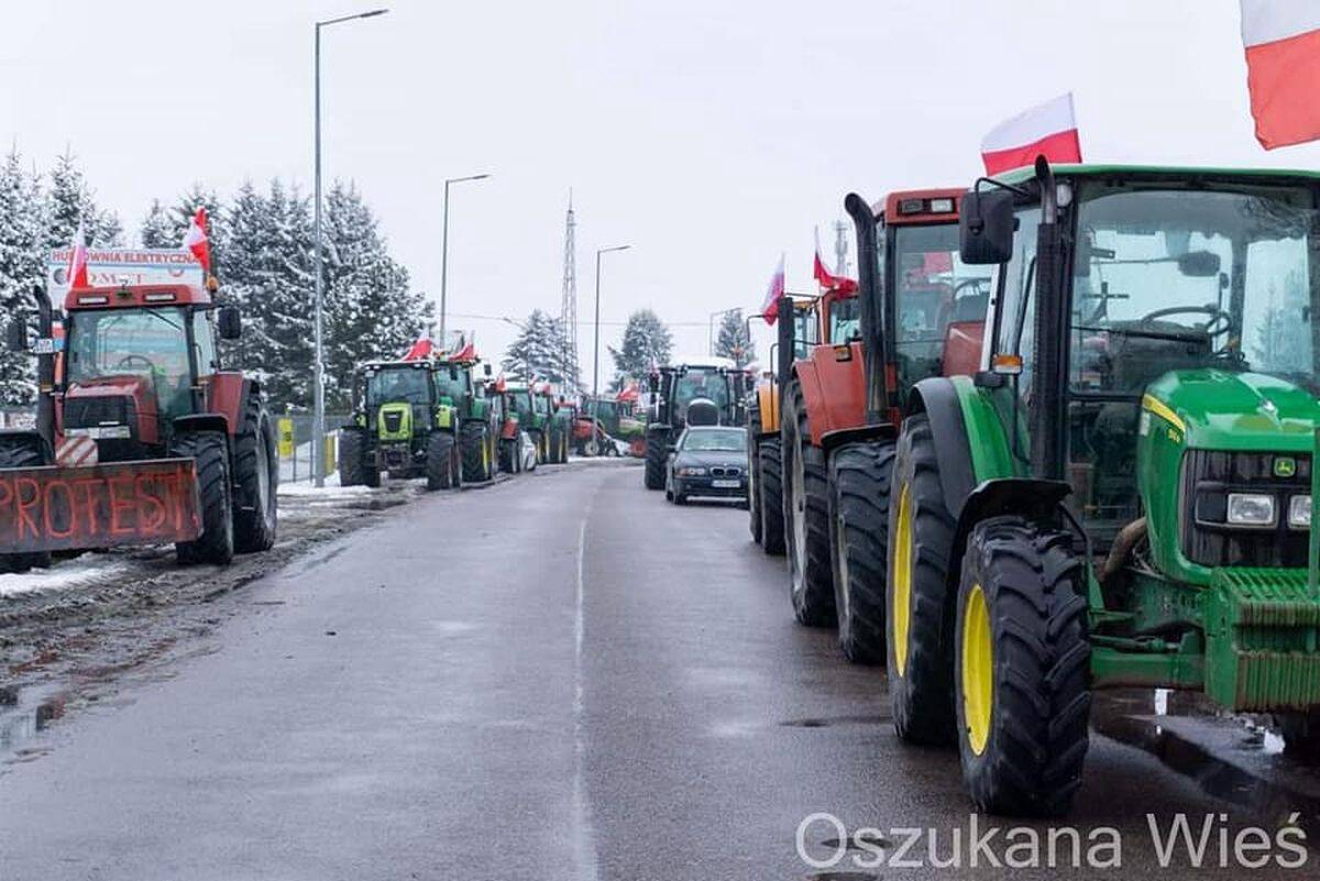 Poola põllumehed on otsustanud terveks nädalaks blokeerida ka Leedu-Poola piiri.
