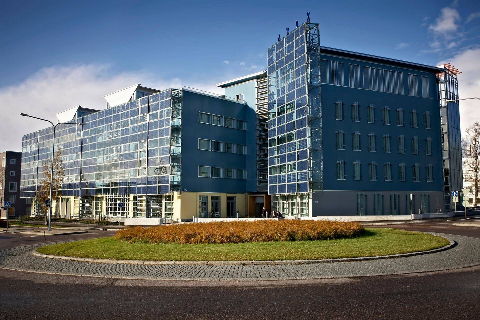 Liginullenergia büroohoone Soomes.