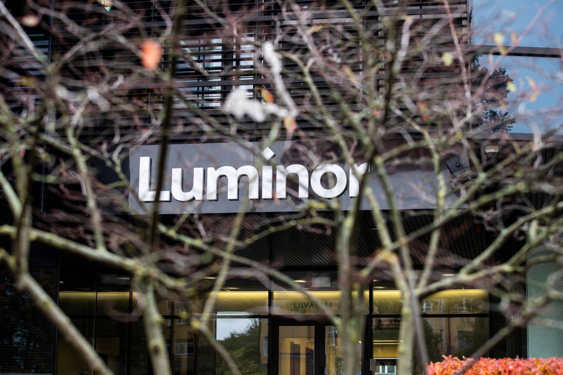 :  Luminor pank, pangandus :EESTI: 14SEP22Pildil on Luminor pank, pangandus.  lt:Foto: Liis Treimann