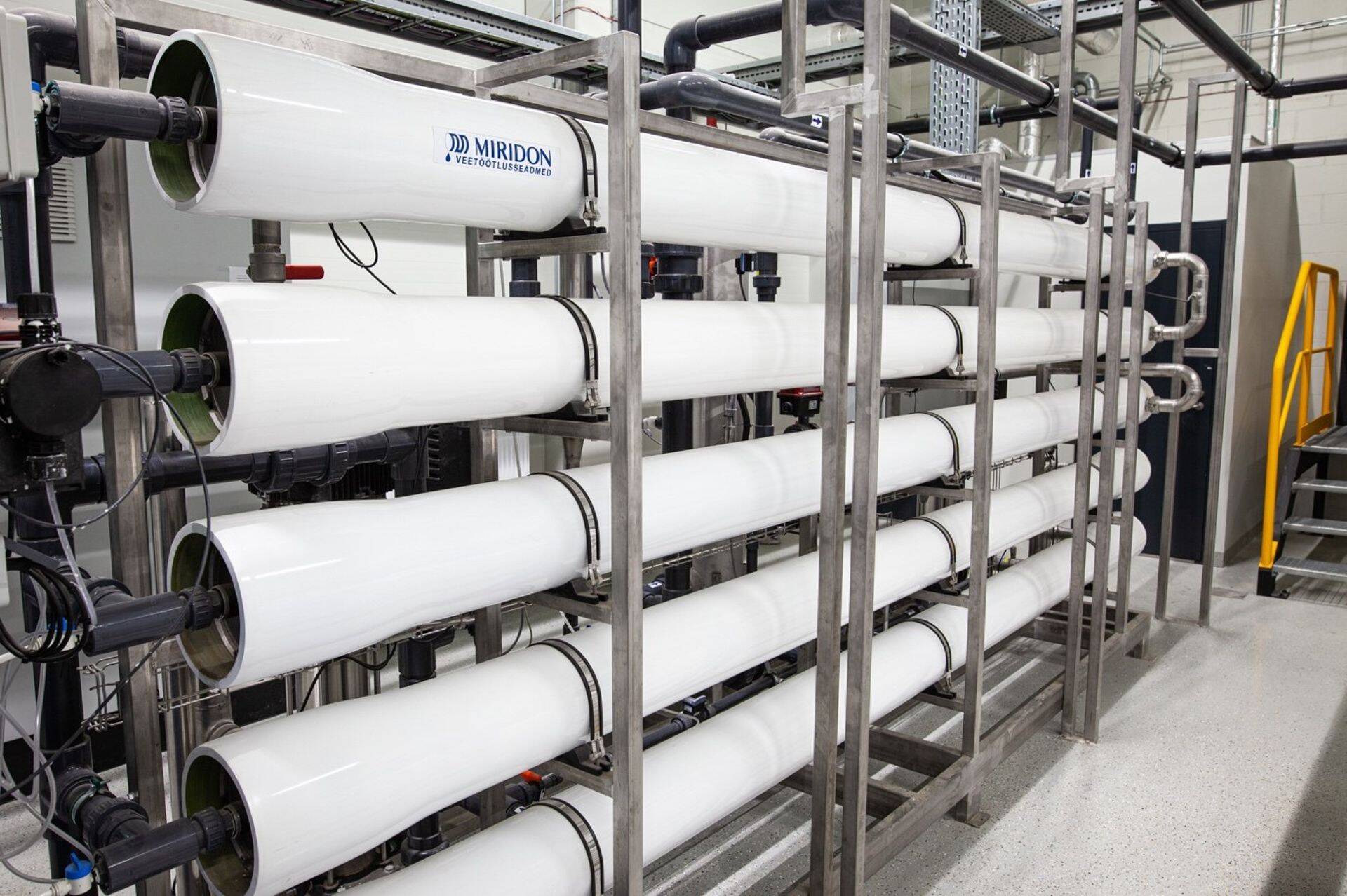 Silpoweri koostootmisjaama pöördosmoosiseade