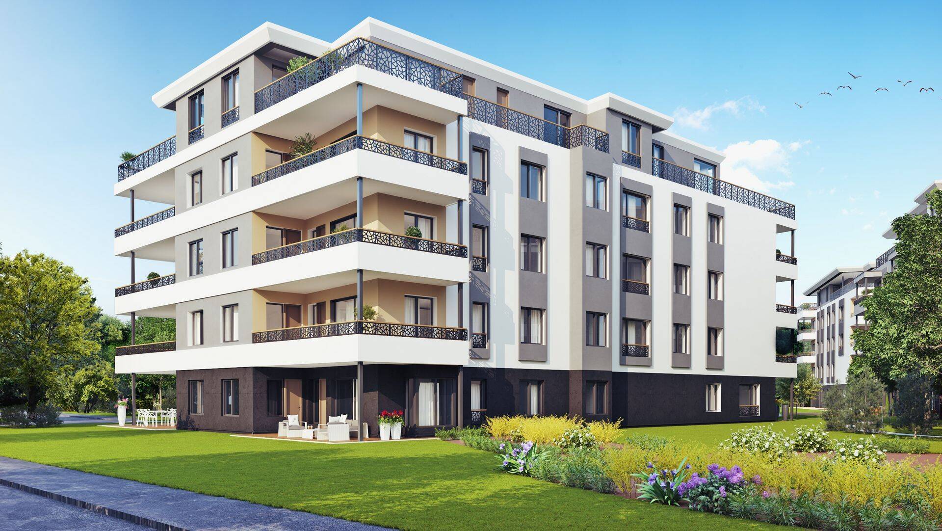 Kadriorus asuv Tivoli elamurajoon paikneb 200 meetri kaugusel merest.