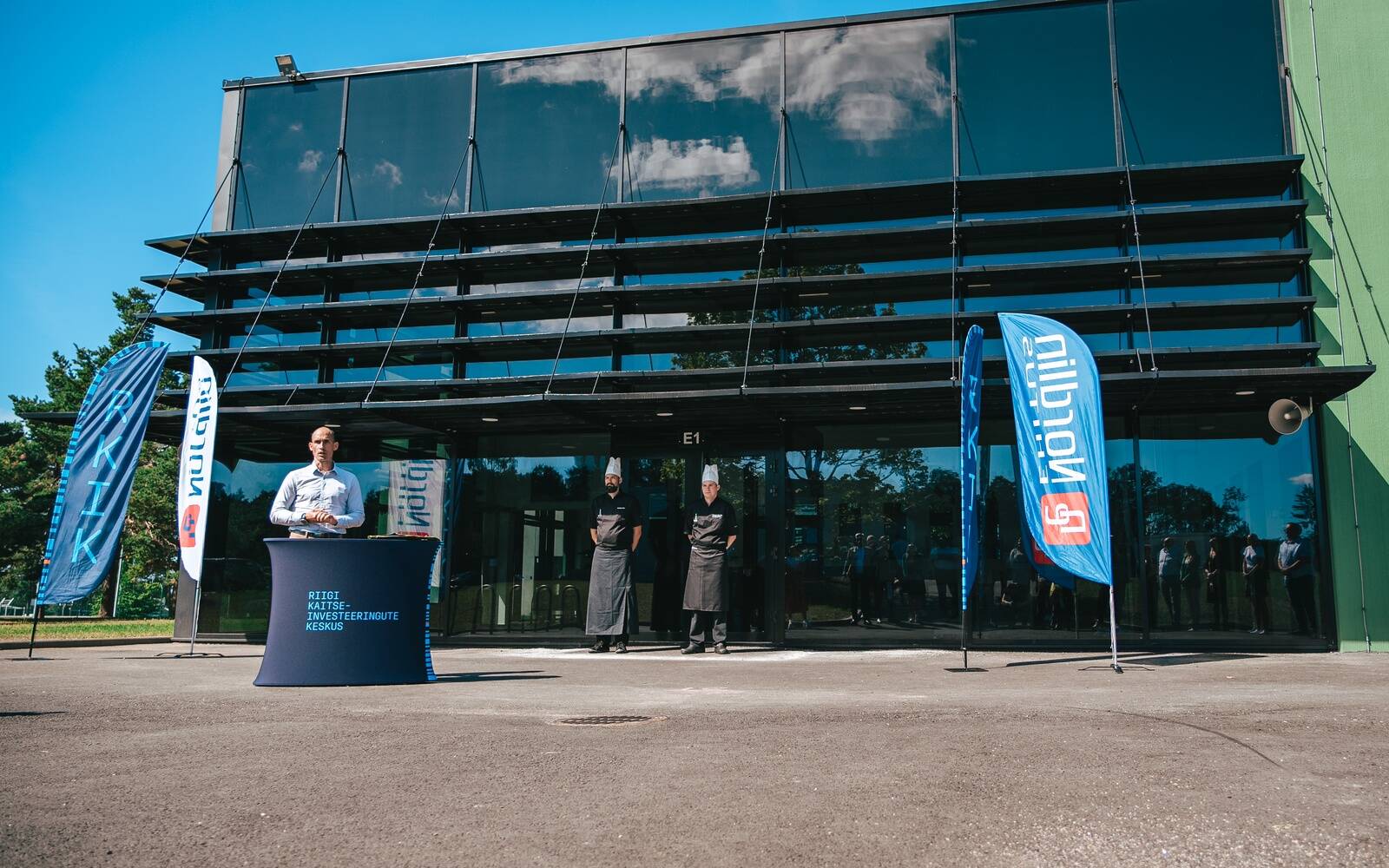 Kaitseväe toitlustuskompleksi avamine Paldiskis.