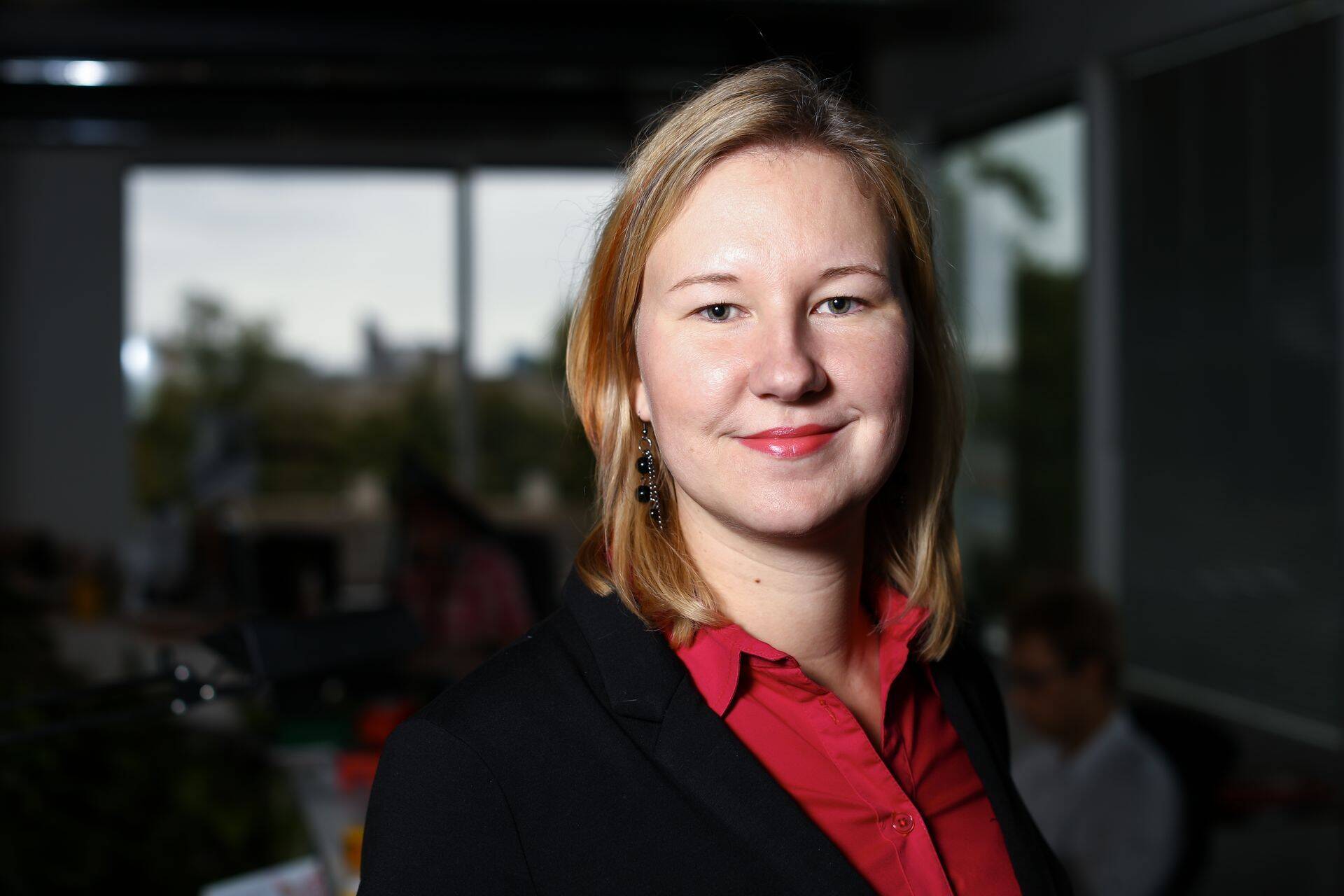 Äripäeva ajakirjanik Piret Reiljan.