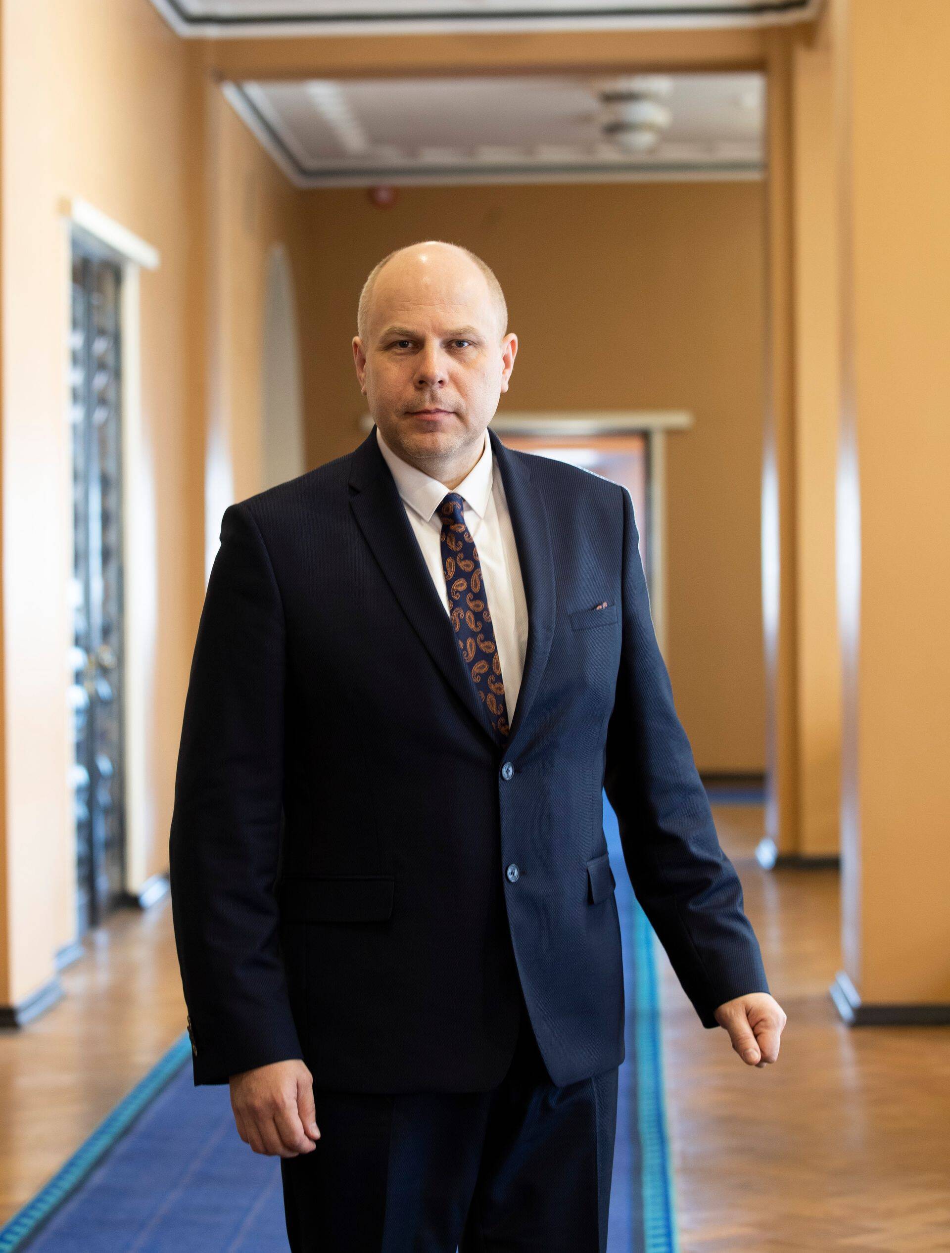 Väliskaubandus- ja IT-minister Raul Siem.