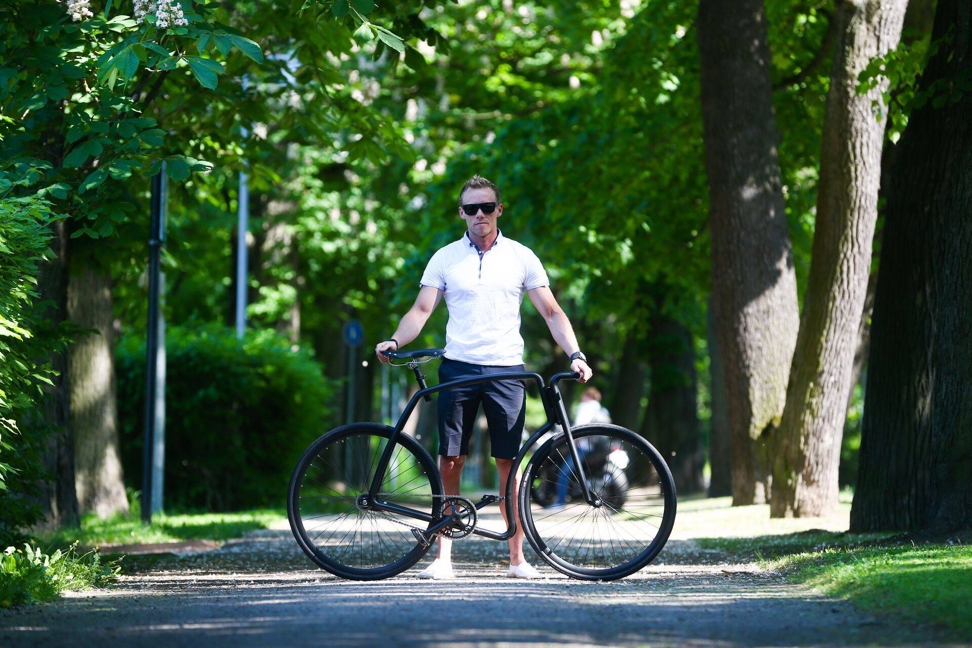 Käsitööratta Viks looja ja Velonia Bisycles OÜ juht ja omanik Indrek Narusk.