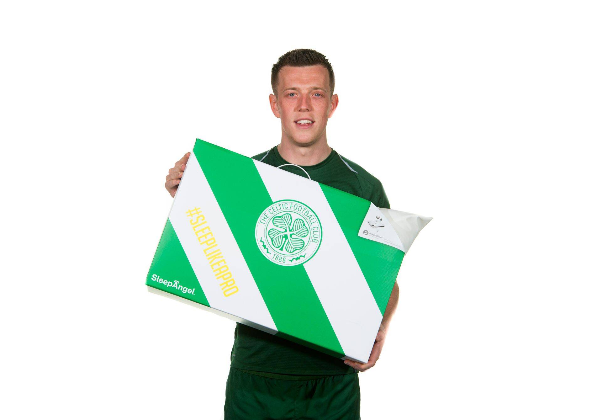 Jalgpalliklubi Celtics taastumisvahendite hulka kuuluvad SleepAngel padjad.
