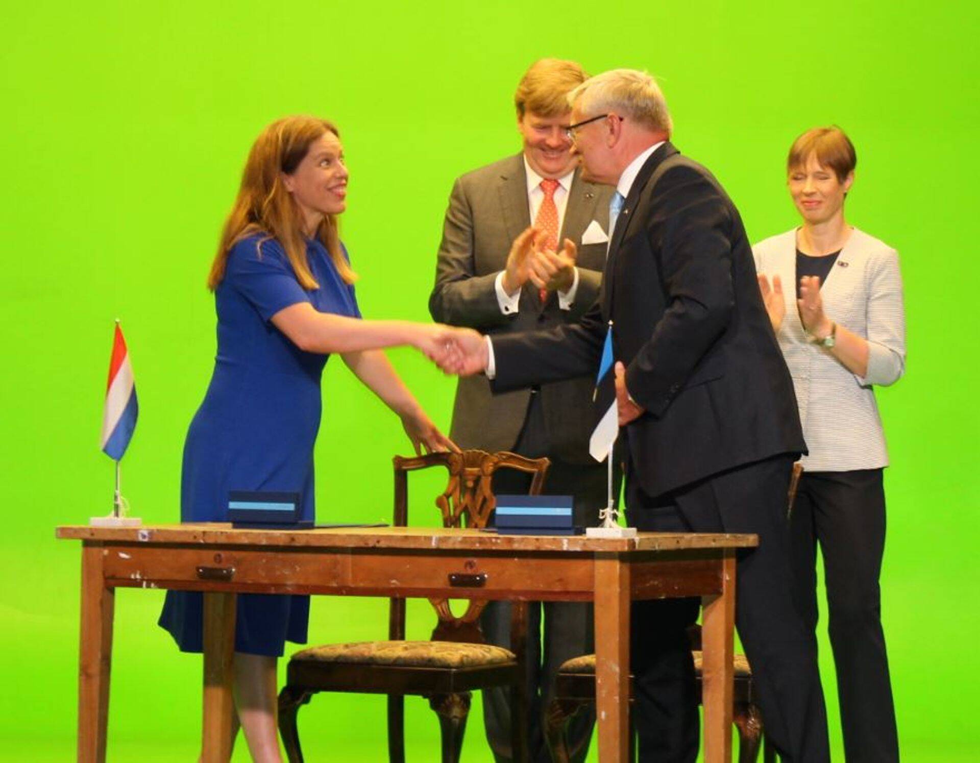 Fotod: Eesti ja Holland sõlmisid koostööleppe