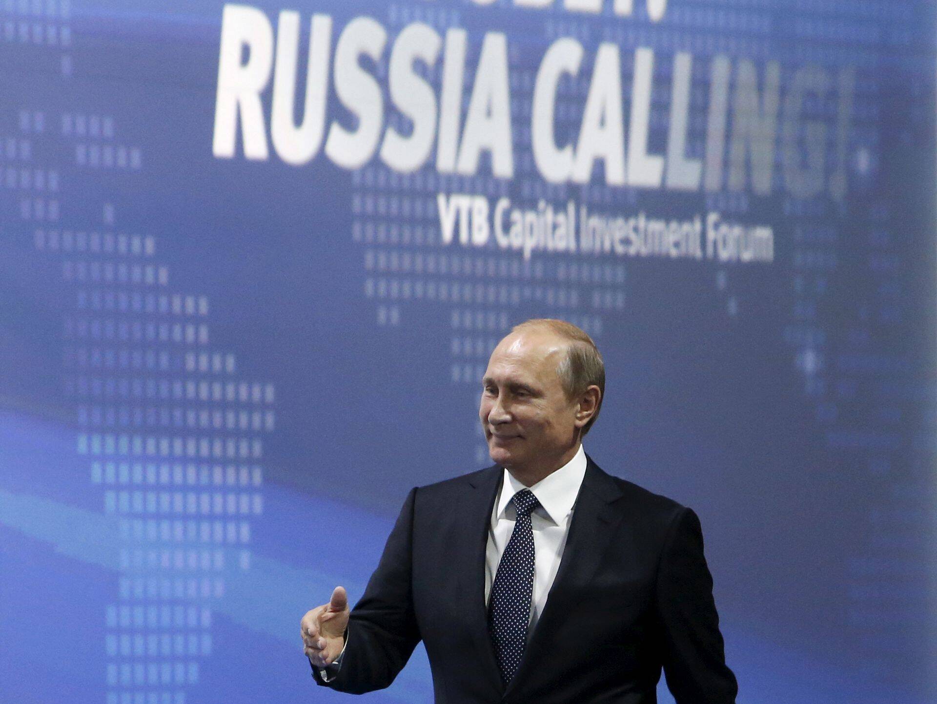 Venemaa president Vladimir Putin ärifoorumil