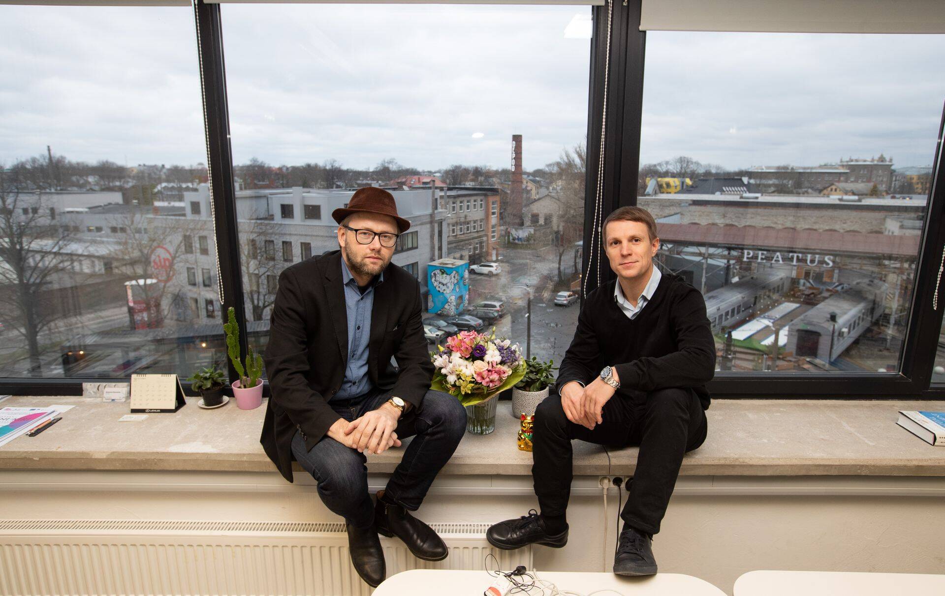 Fundwise'i kaasasutaja Henri Laupmaa ja Consorto asutaja Philip Verzun