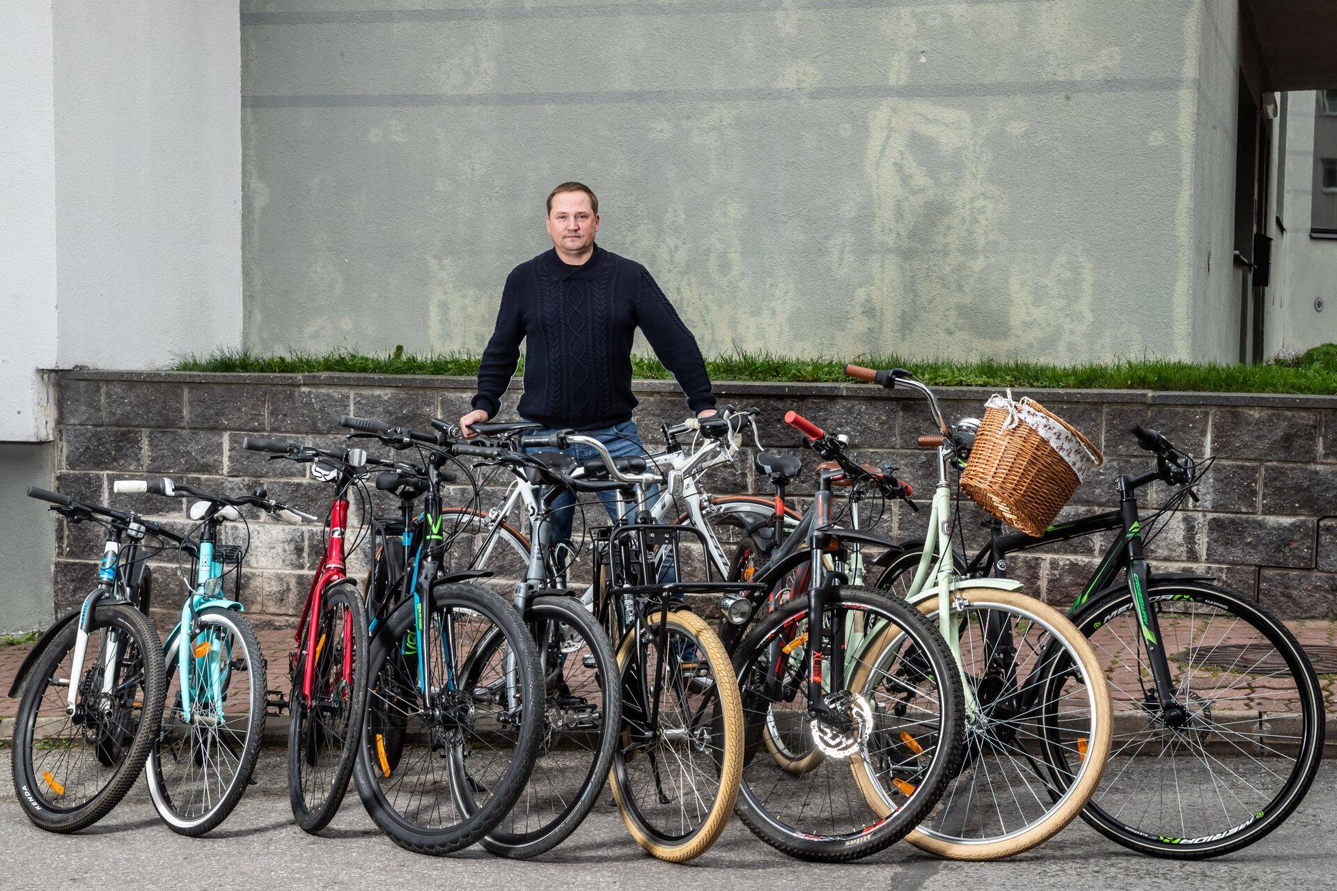 Ain Põllusaar asutas oma ettevõtte Veloring Töötukassa toetuse abiga.