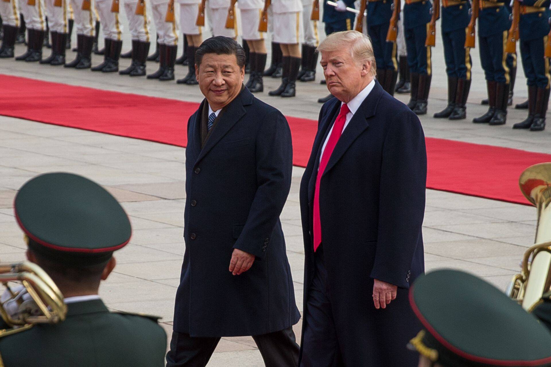 President Trump ja Hiina president Xi Jinping 8. novembril Pekingis