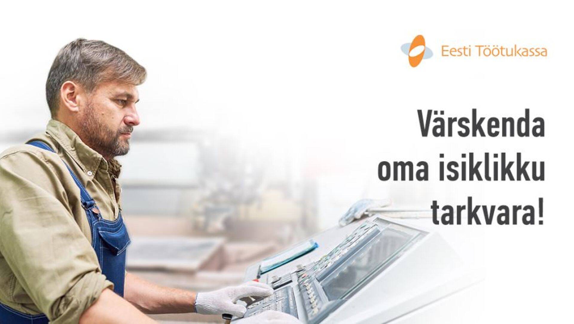 Töötukassa teavituskampaania julgustab inimesi tehnoloogiat kasutama.