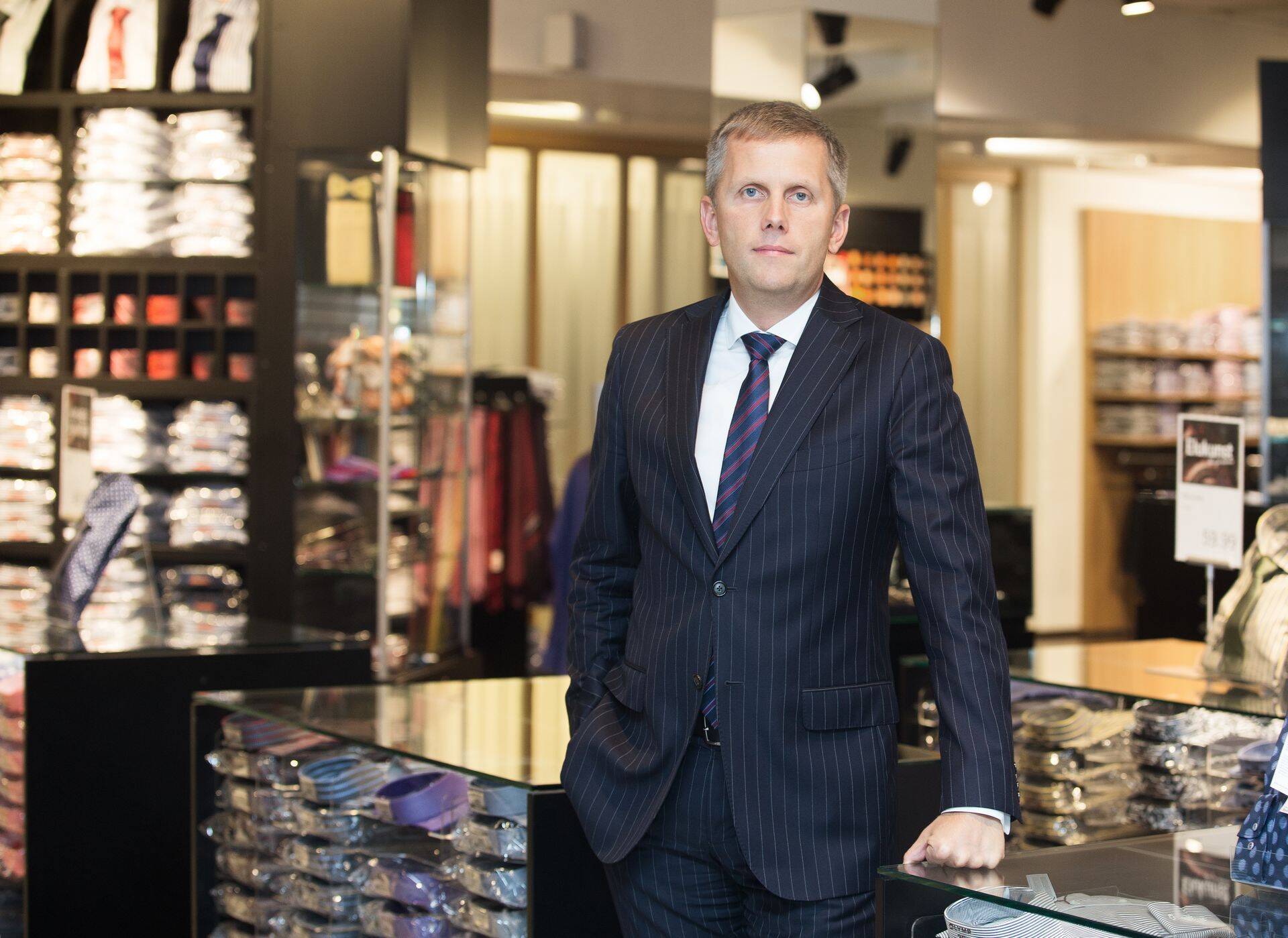 Kaubamaja tegevjuht Erkki Laugus