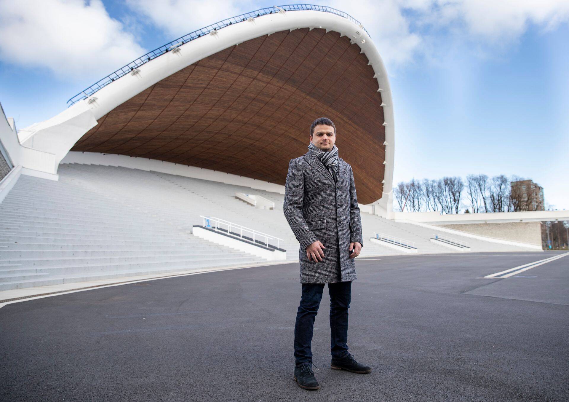 Tallinna Lauluväljaku juhataja Urmo Saareoja