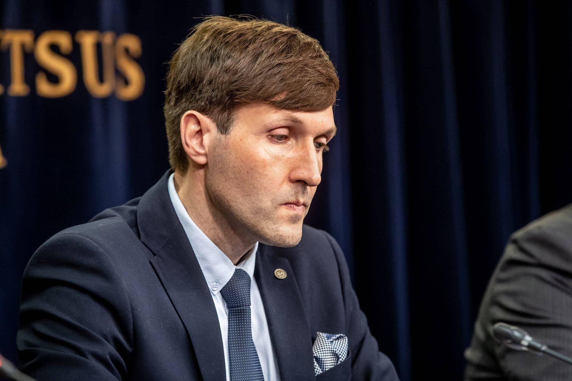 Министр финансов Эстонии Мартин Хельме