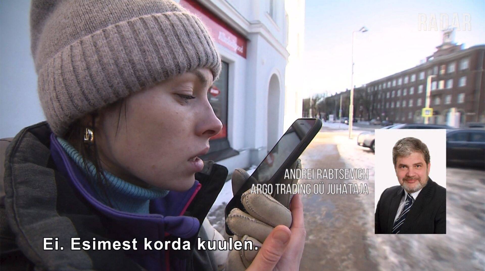 Журналист Kanal 2 Екатерина Минькова