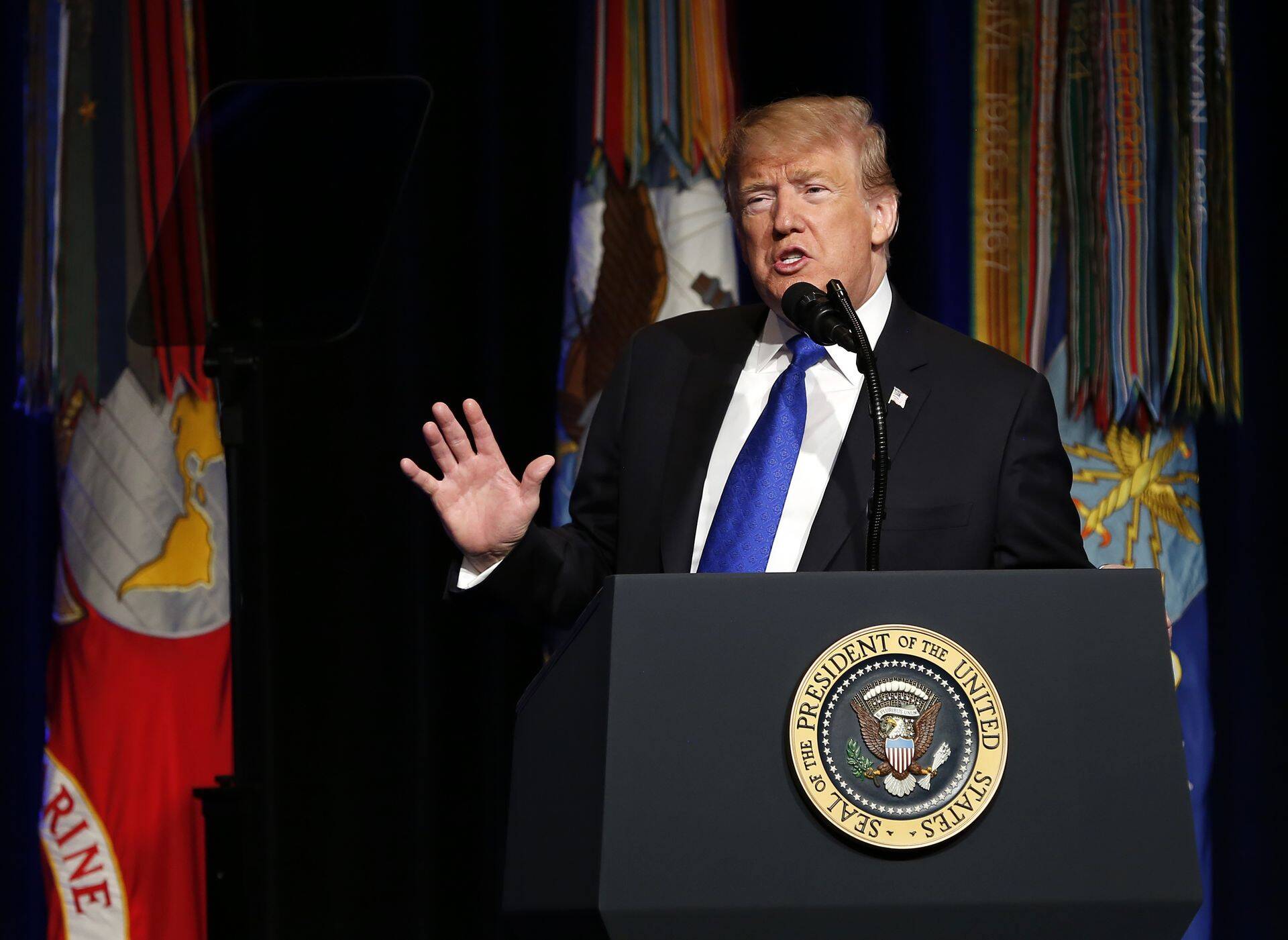 USA president Donald Trump oli enda Davosist eemalejäämisest juba varem teatanud.