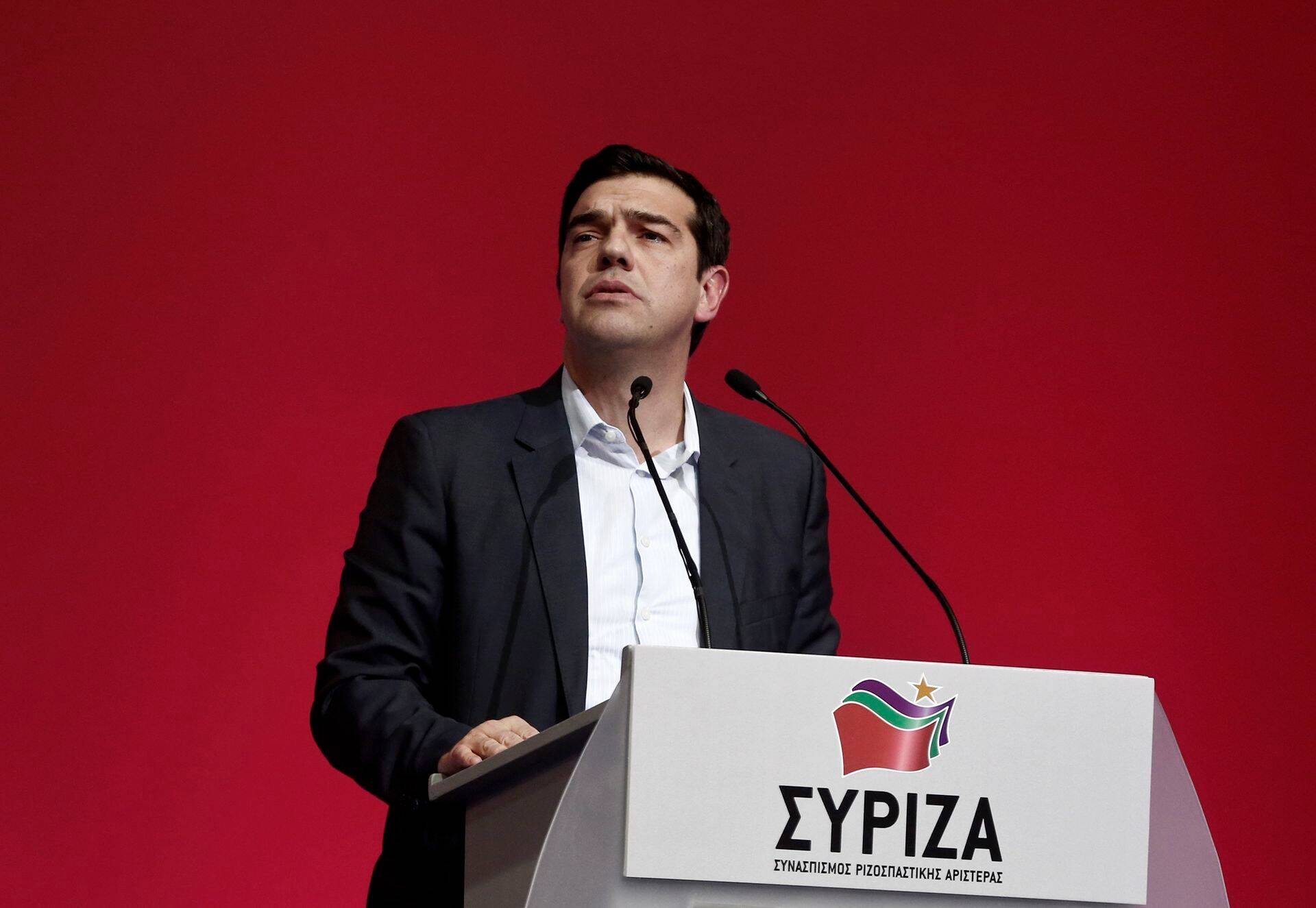 Syriza juht Alexis Tsipras