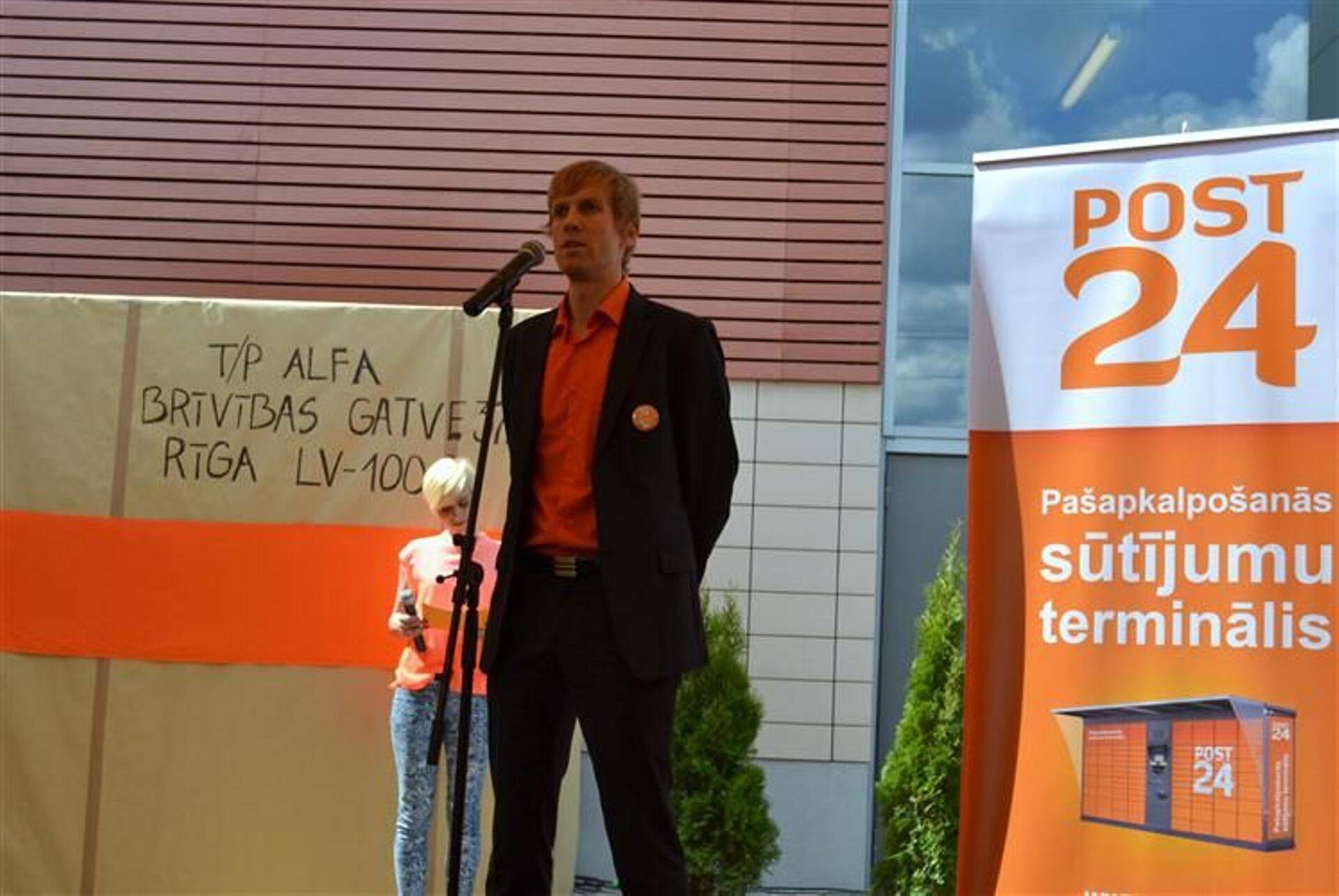 Eesti Posti juhatuse esimees Joona Saluveer