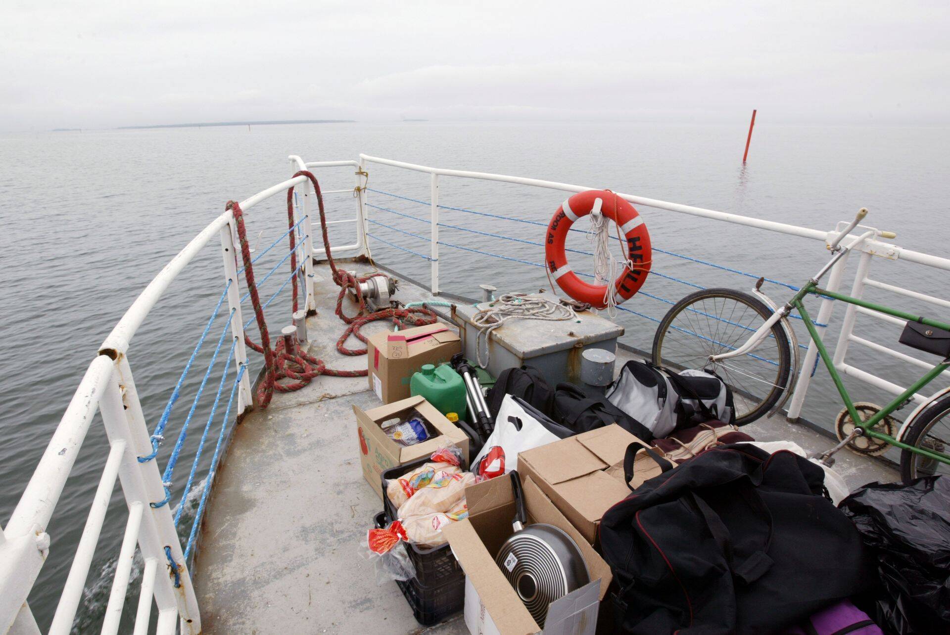 Turvalahenduse abil saab jälgida kolme sadama tööd - Roomassaare, Ringsu ja Abruka.