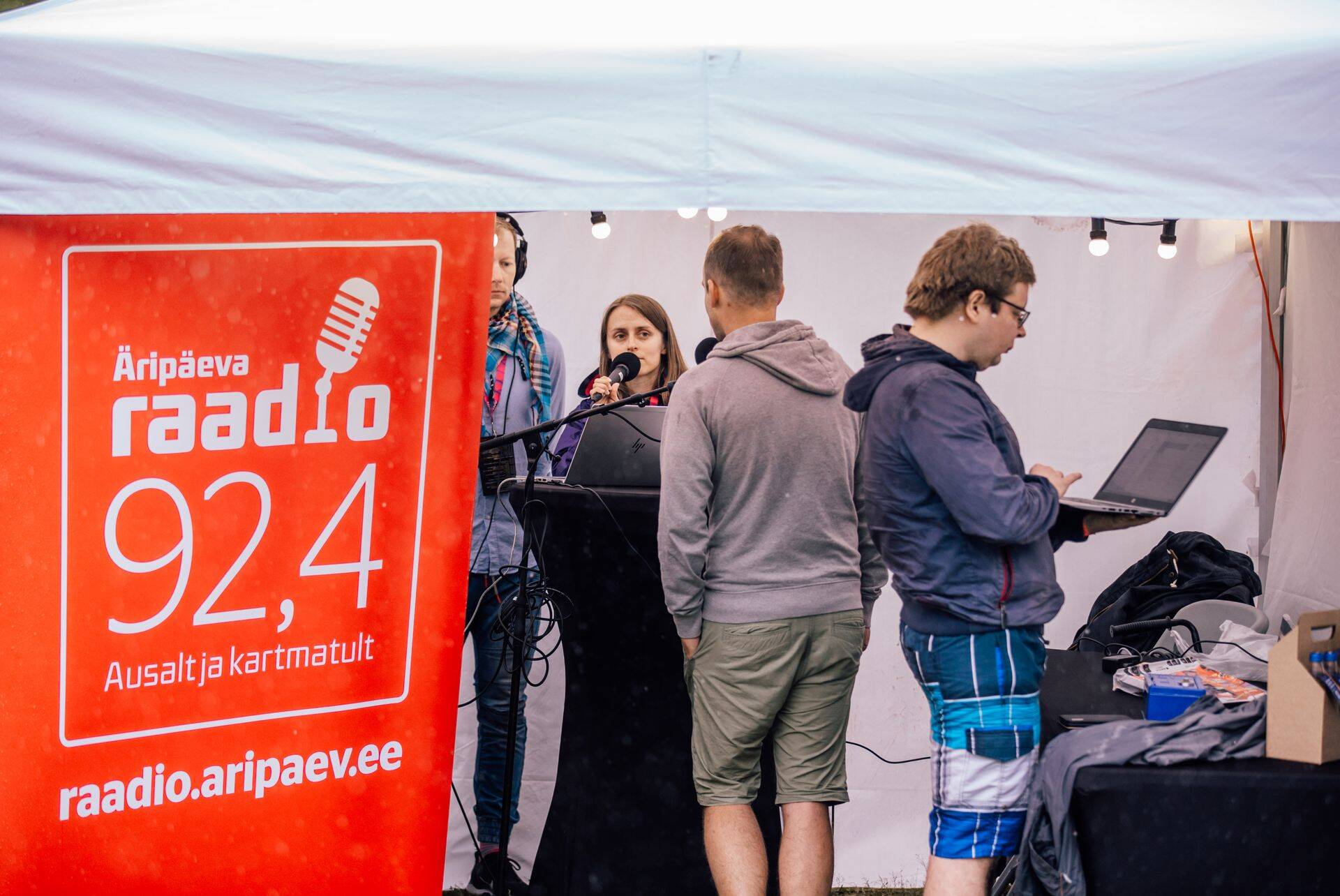 Äripäeva raadio möödunud aasta Investeerimisfestivalil Kallaste turismitalus, kus toimub festival ka tänavu.