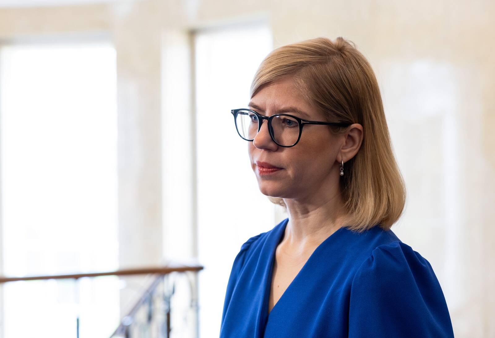 Regionaal- ja põllumajandusminister Piret Hartman.