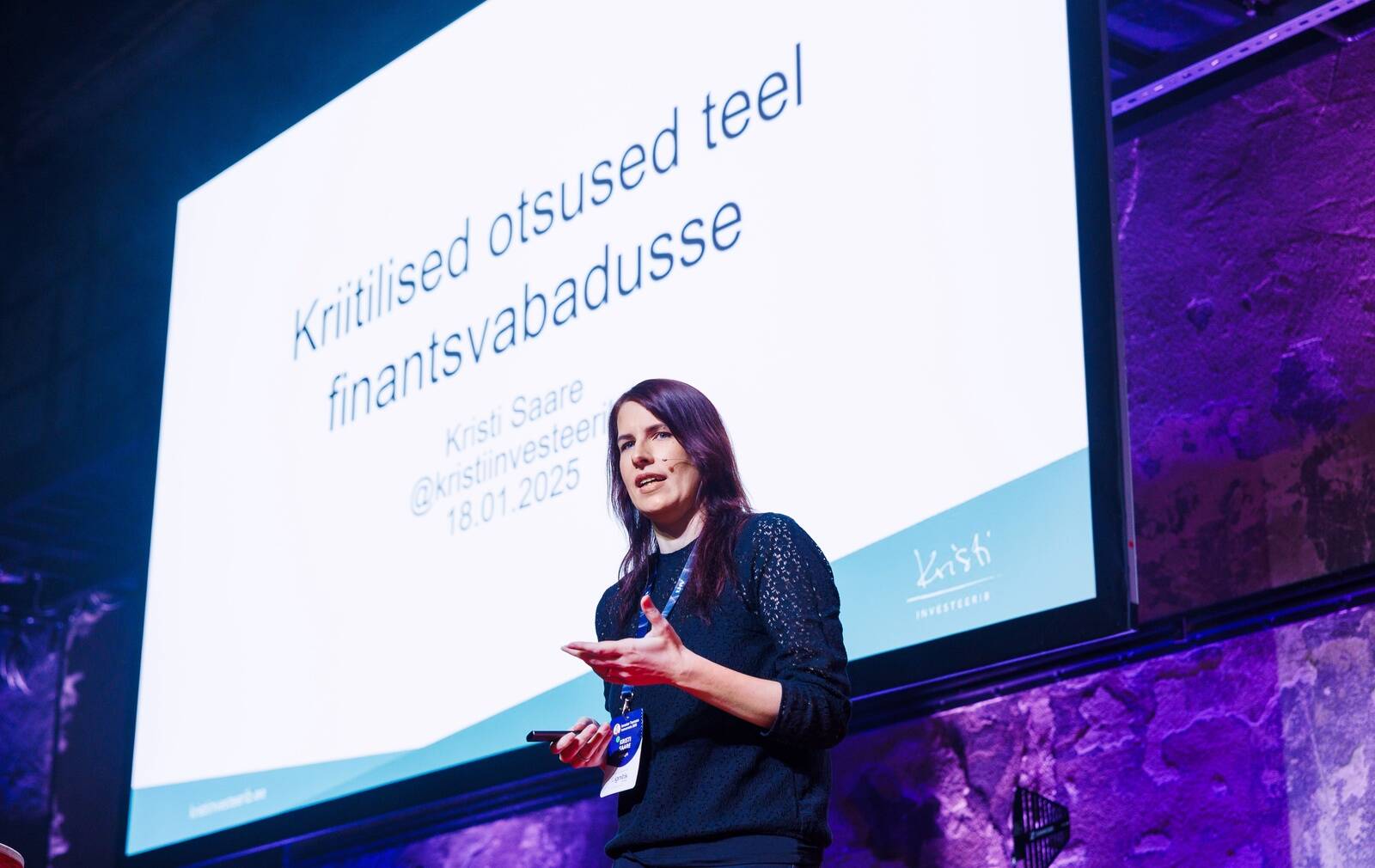 Investor Kristi Saare sõnul tuleb finantsvabaduse teekonnal teha hulgaliselt kriitilisi otsuseid. “Tuleb teha väga palju asju, mis on nõmedad ja mis on surmigavad.”