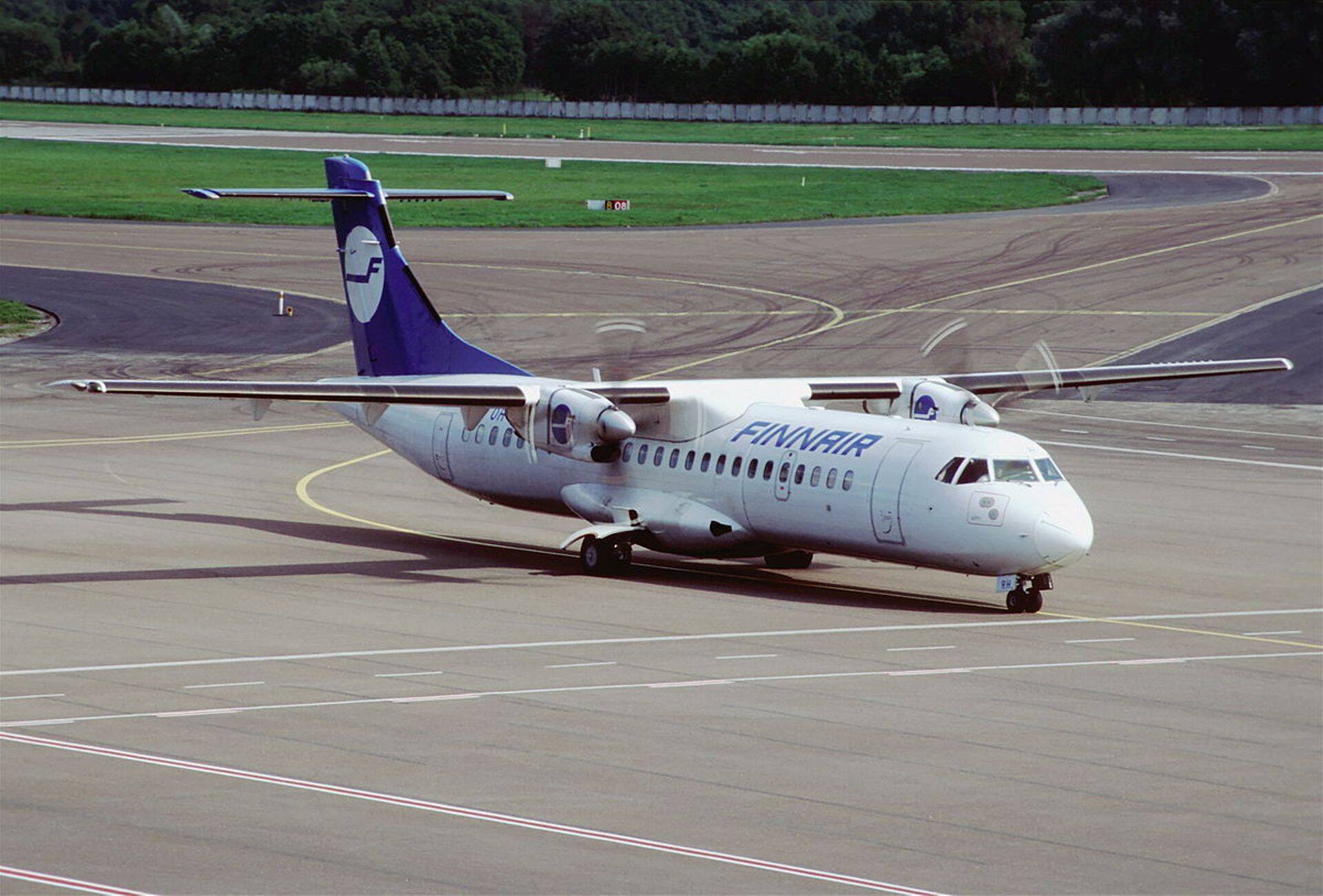 Tartu-Helsingi liini teenindab Finnair ATR 72 tüüpi lennukiga.