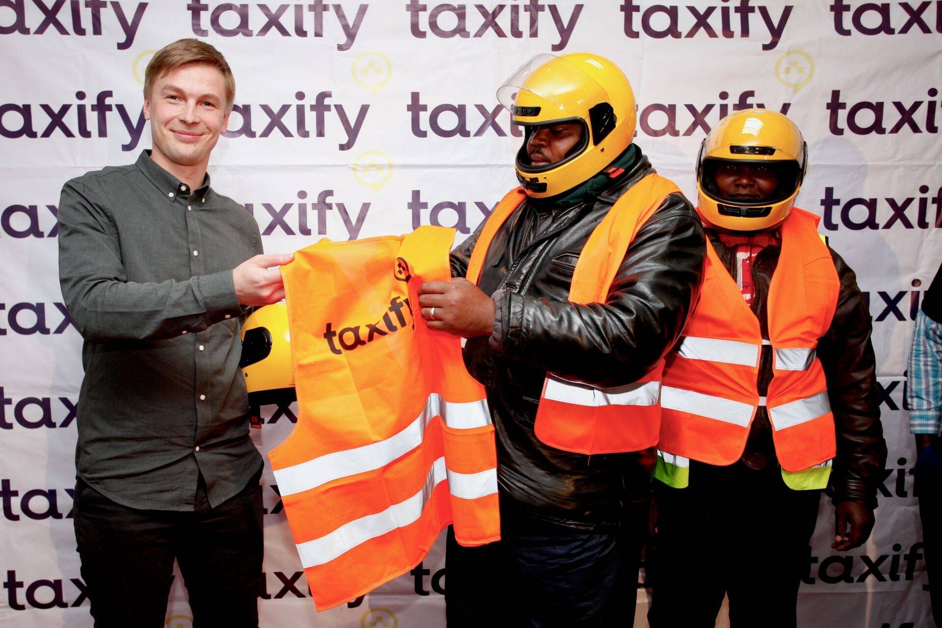Taxify mootorrataste avamisüritus Keenias Nairobis.