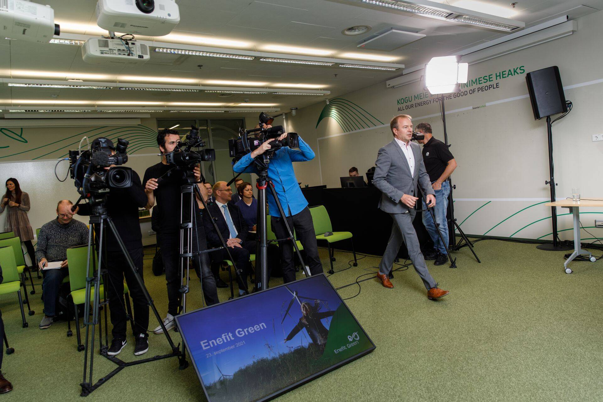 Enefit Greeni aktsiatega kauplemine algab Tallinna börsil 21. oktoobril.