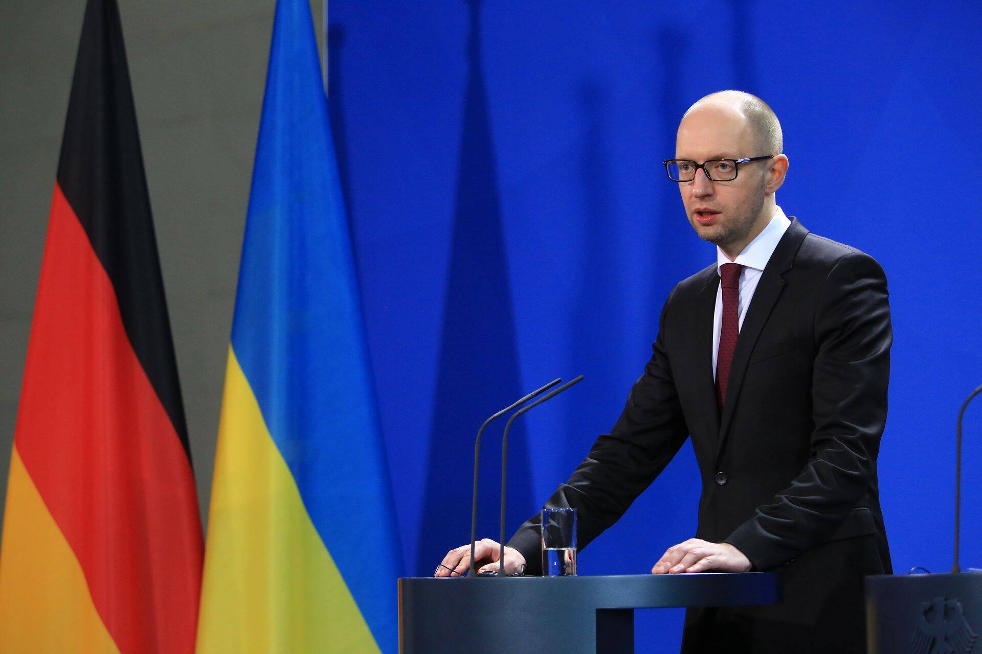 Ukraina peaminister Arseni Jatsenjuk.
