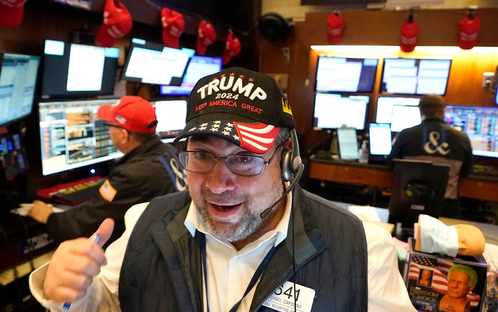 Börsid siin- ja sealpool Atlandit on reageerinud Donald Trumpi tagasivalimisele suure entusiasmiga.