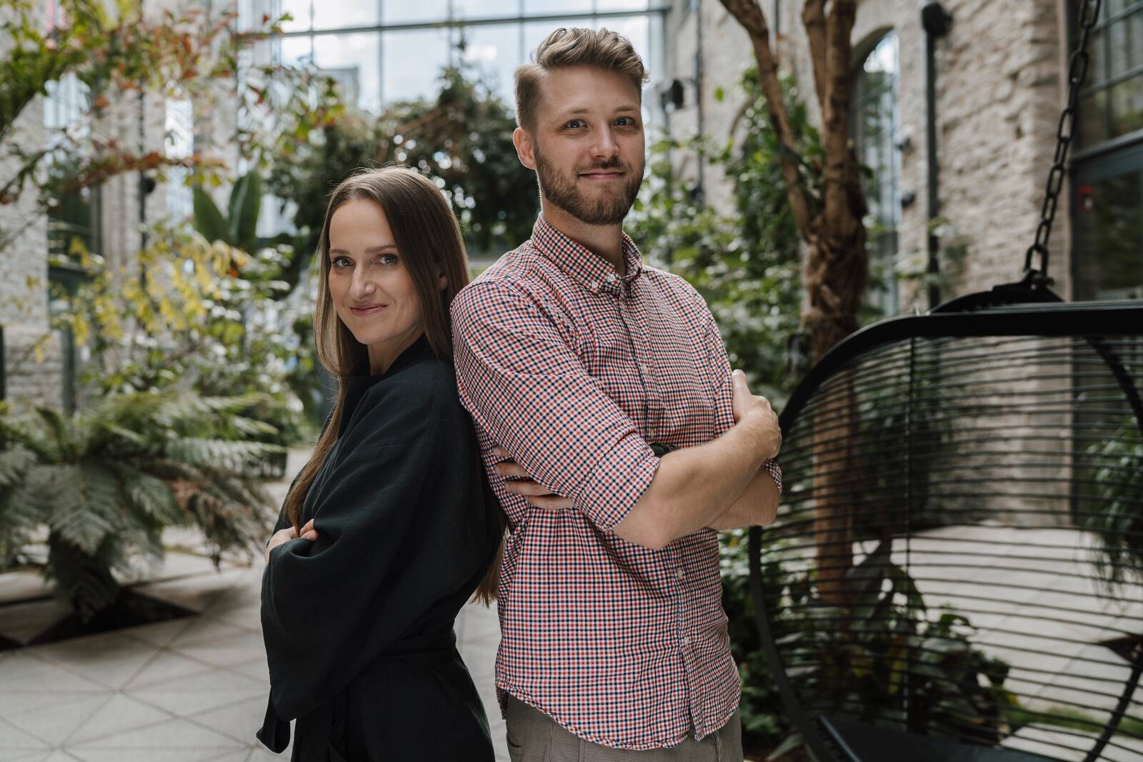 Yaga tegevjuht Aune Aunapuu ja Yaga finantsjuht Karl-Erik Kotkas.