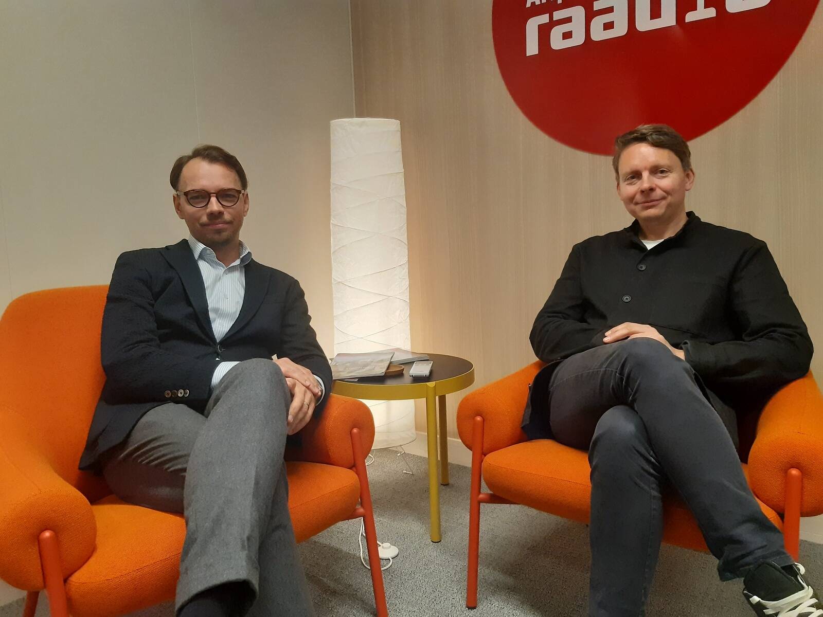 Riigiarhitekt Tõnis Arjus ja Tallinna linnaarhitekt Andro Mänd.