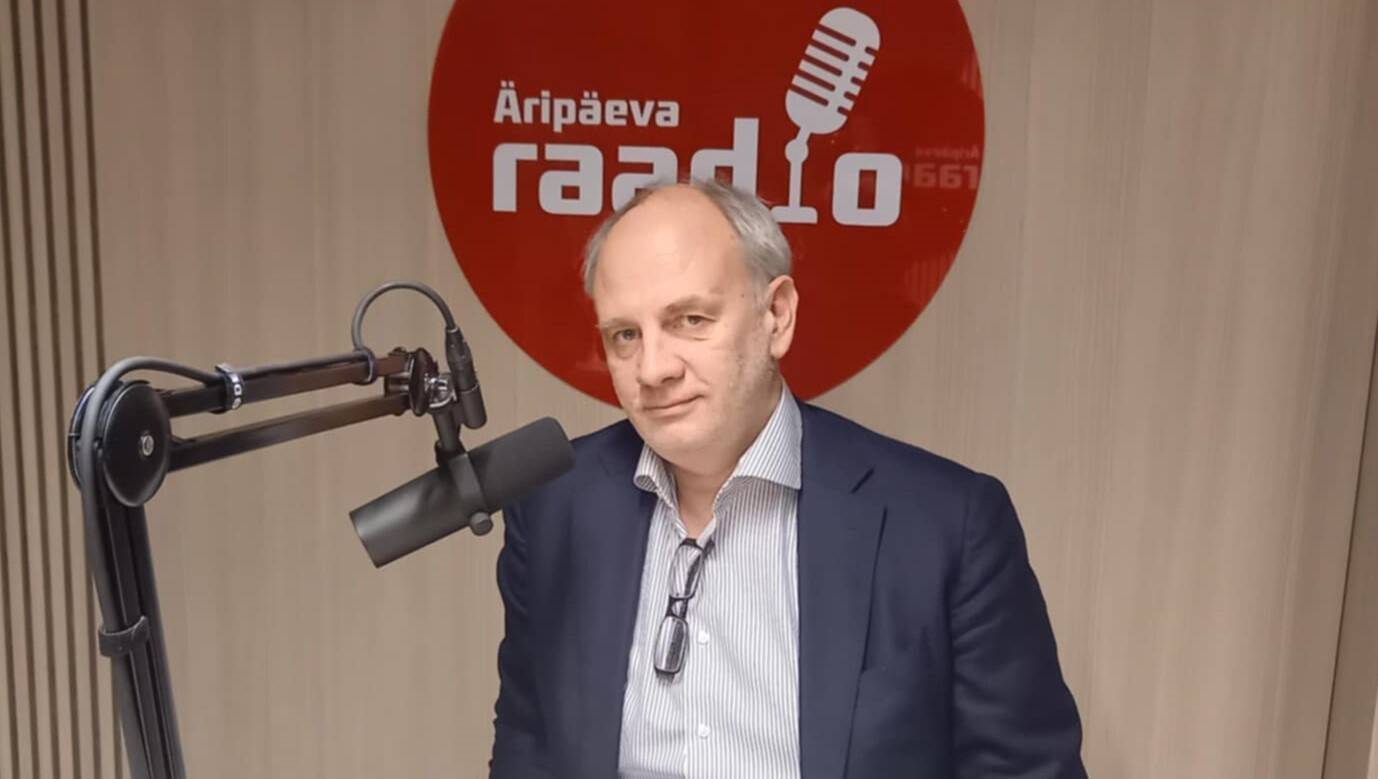 Omniva vastne juhatuse esimees Martti Kuldma „Logistikauudised eetris“ saatesalvestusel.