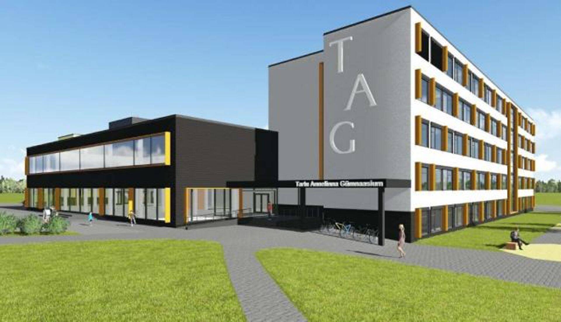 Tartu Annelinna gümnaasiumi renoveerimist alustatakse käesoleval suvel.