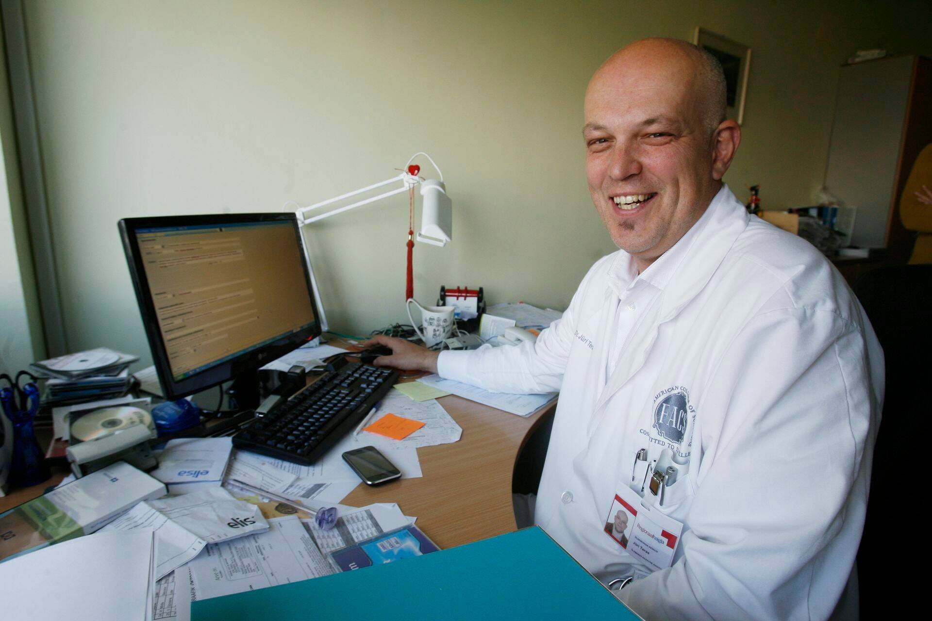 Üks konverentsi korraldajatest, doktor Jüri Teras.