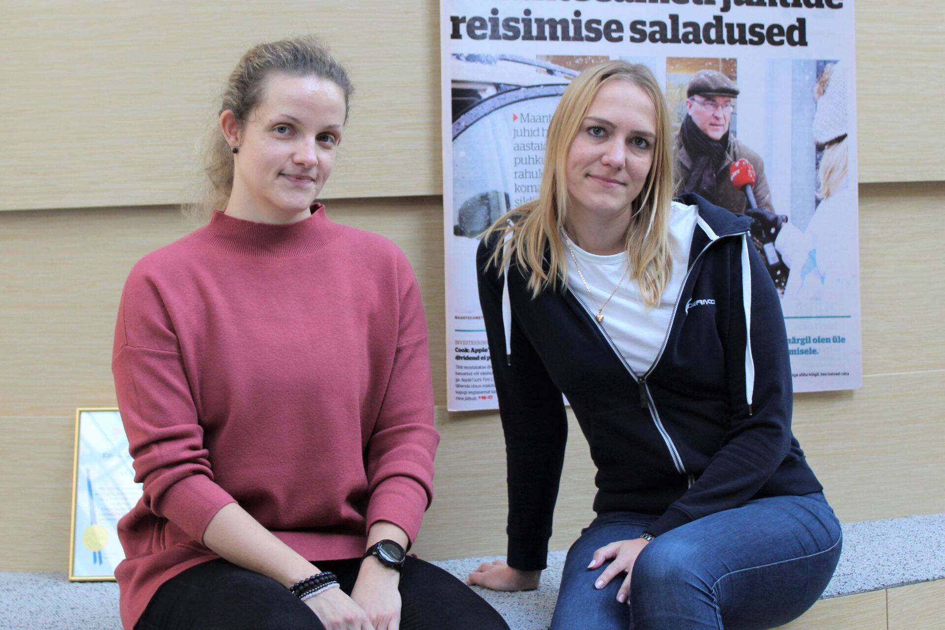 Derivco Estonia personalijuhi Marilis Aasa (vasakul) ja personalipartneri Triin Asi sõnul on suhtlus ja hoolivus rahuloleva töötajaskonna olulisemad kujundajad.
