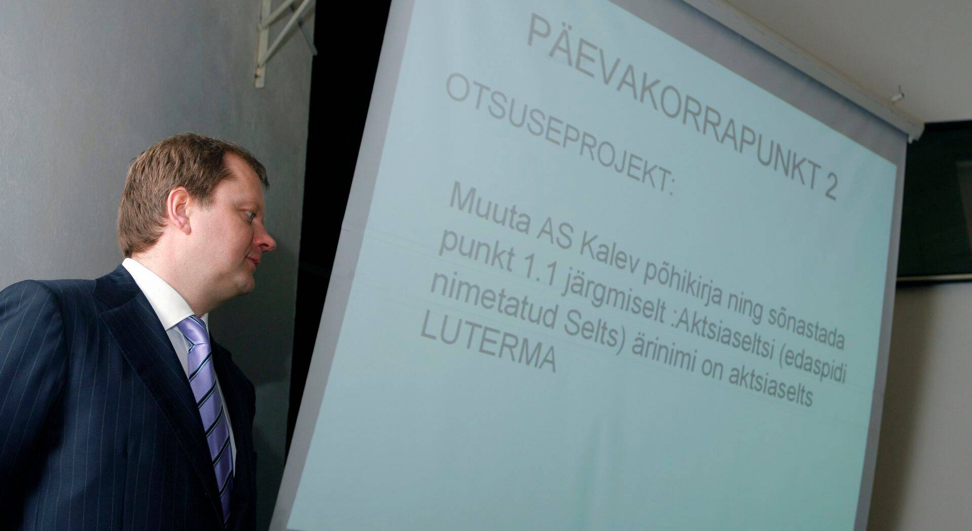 AS Luterma enamusosanik Oliver Kruuda 2009. aastal.