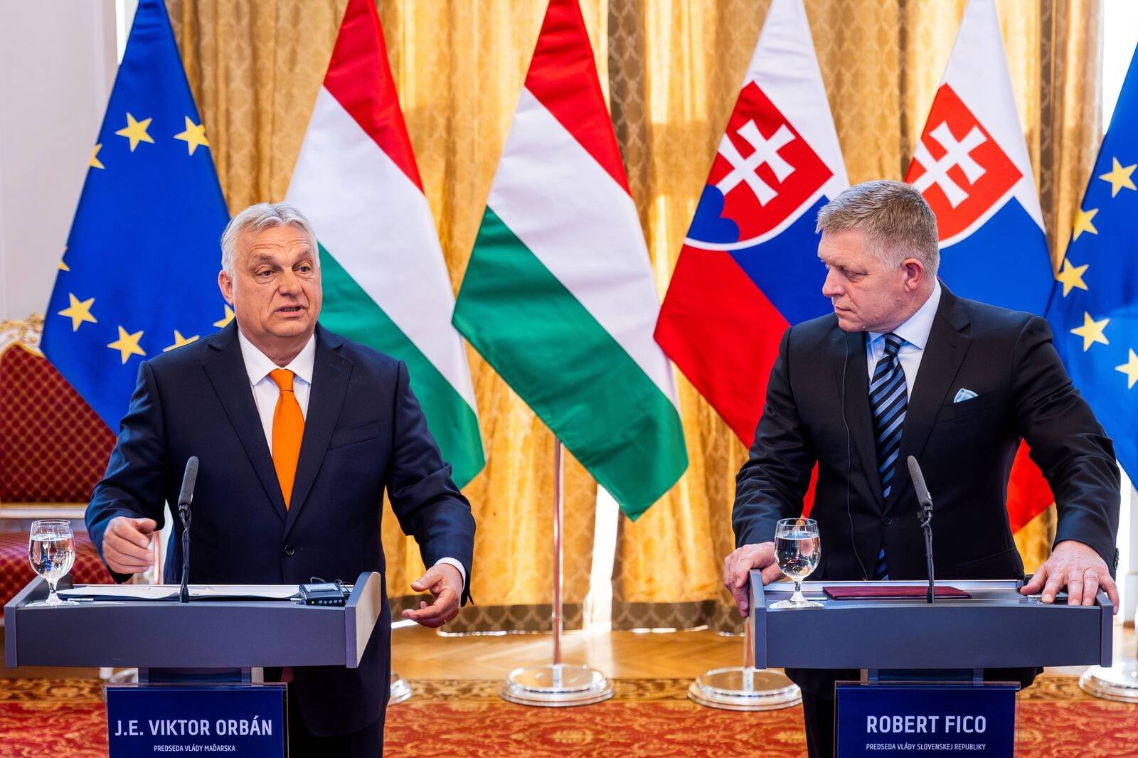 Ungari peaminister Victor Orban ja Slovakkia peaminister Robert Fico on seni olnud suurimad kriitikud Euroopa Liidu tehtud sammudes Venemaa suunal.