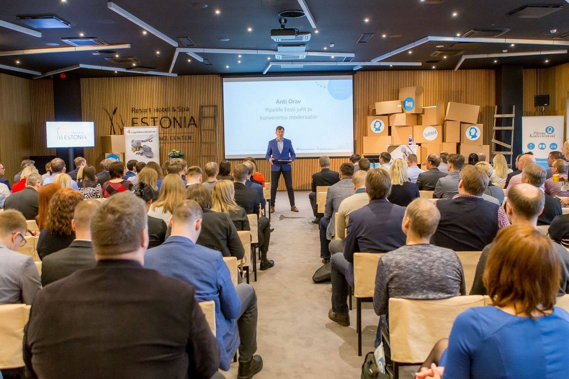 Pärnu Tarneahelakonverents 2018 toimus Estonia spaa konverentsikeskuses, kus oli konverentsi kuulamas enam kui 200 osalejat.