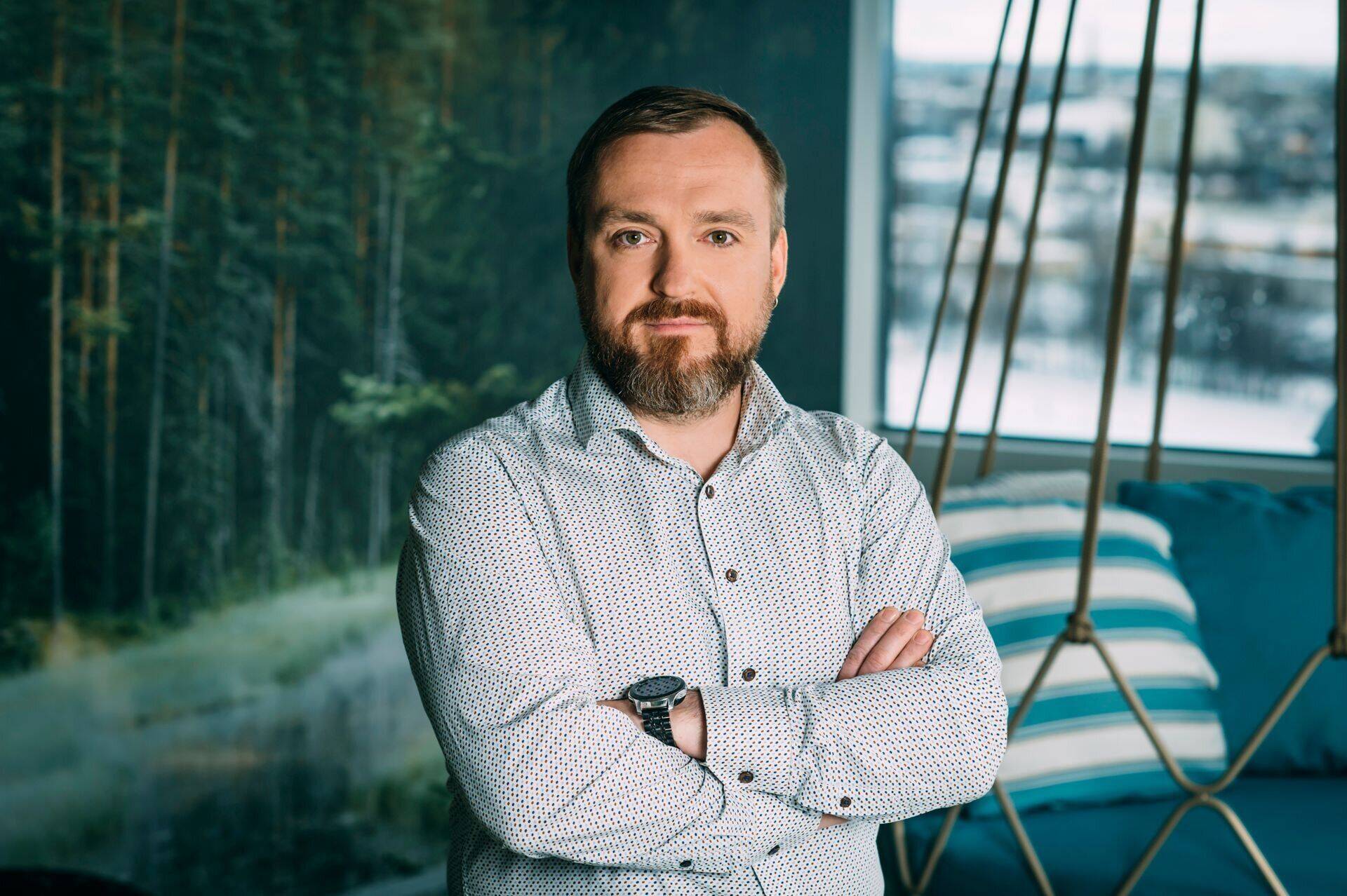 Telia Eesti küberturbe juht Aigar Käis.