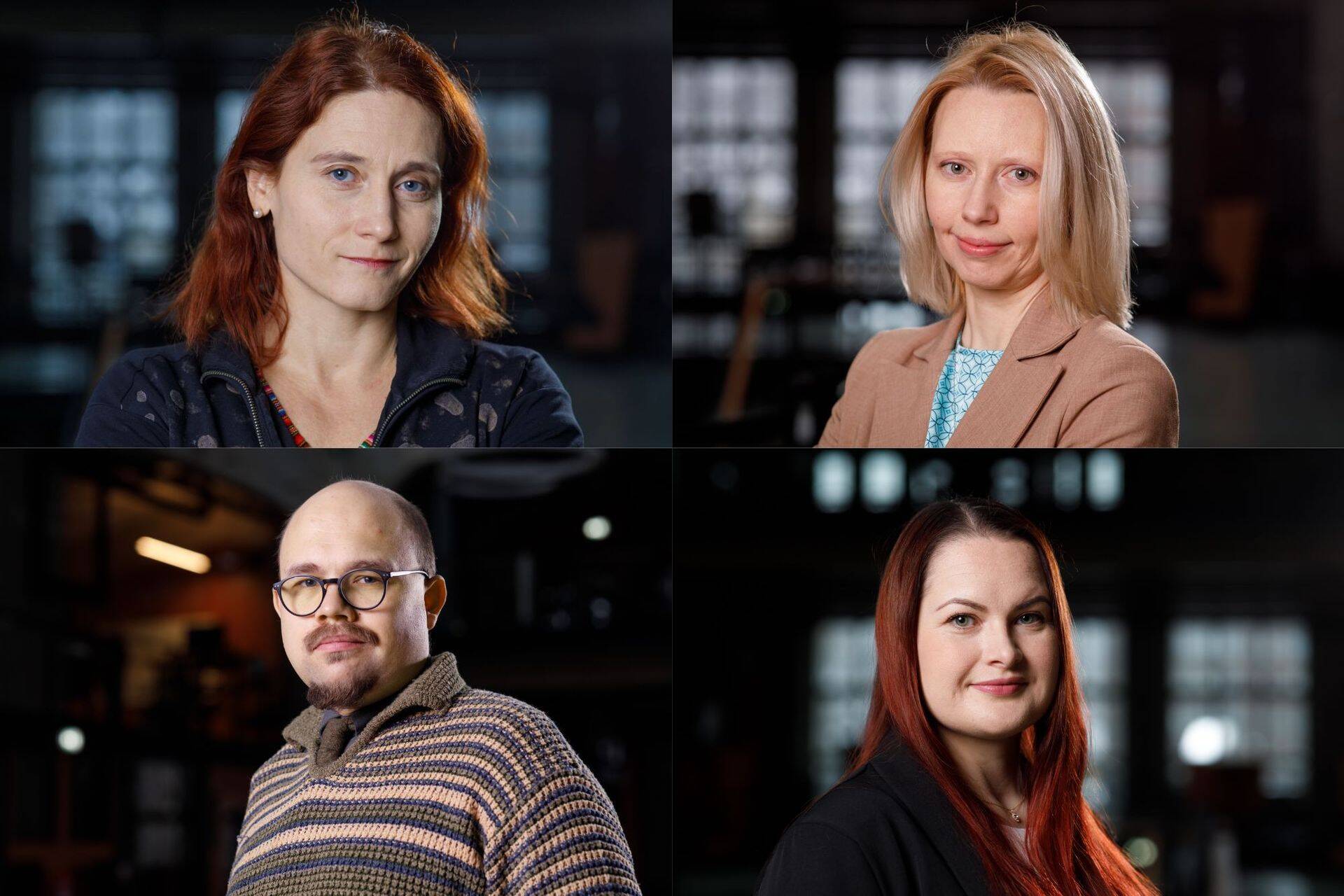 Delovõje Vedomosti ajakirjanikud Olesja Lagašina, Ekaterina Mereminskaja, Aleksei Šiškin ning ühe nomineeritud artikli kaasautor, Äripäeva ajakirjanik Marge Ugezene.
