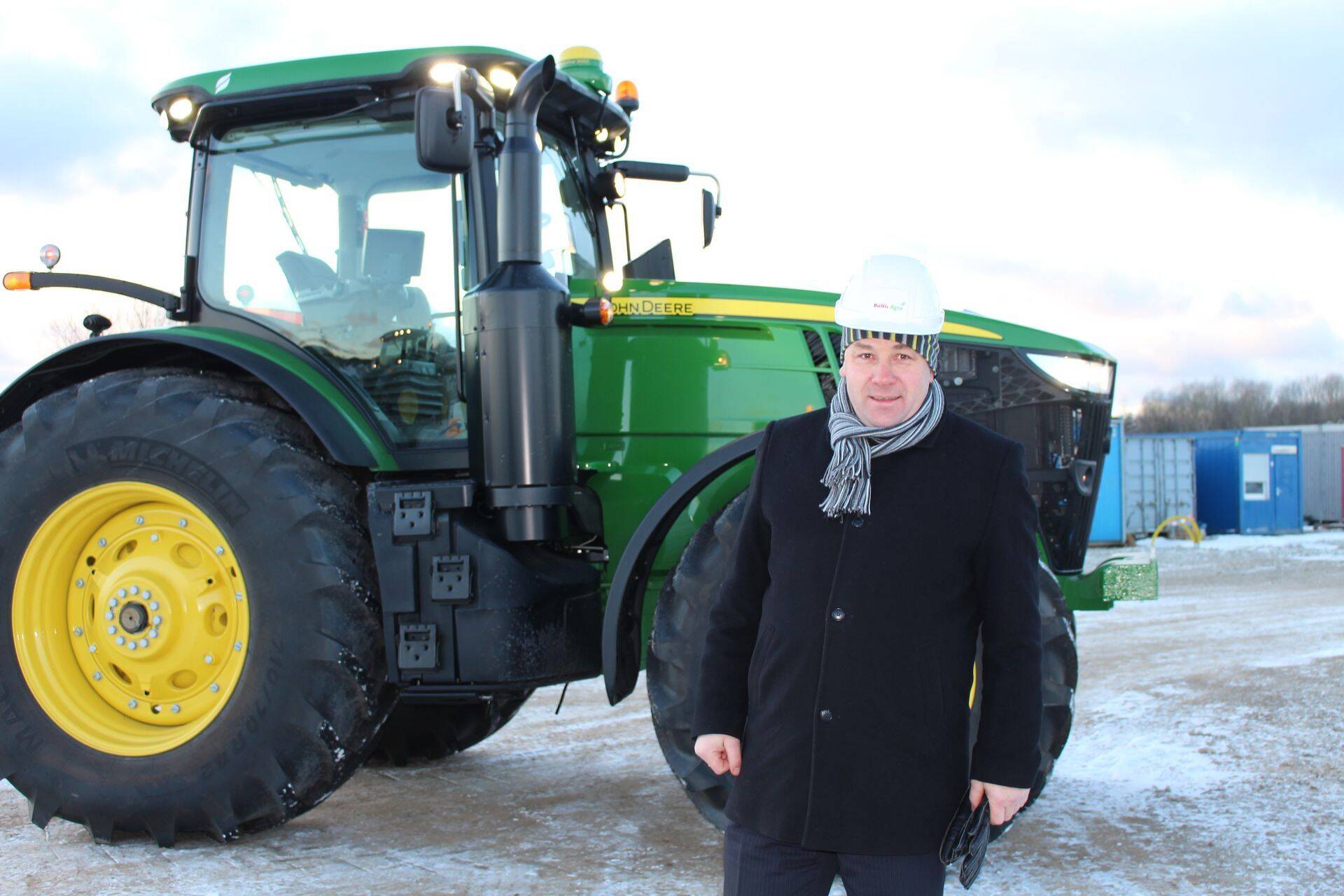 Fotod: Baltic Agro uus keskus sai nurgakivi